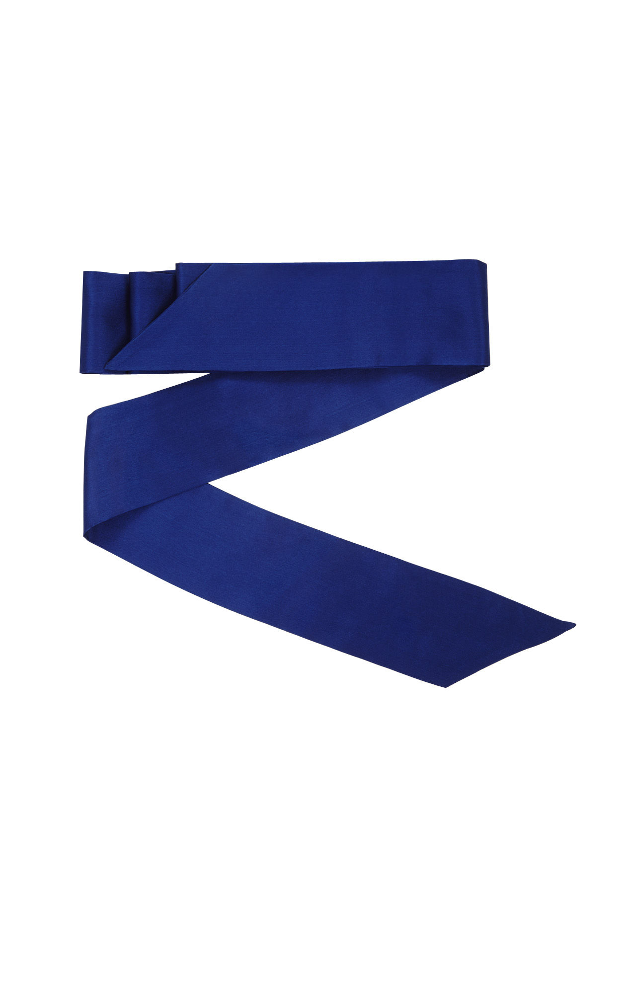 Bcbgmaxazria Silk Sash Waist Belt in Blue (BLUE DEPTHS) | Lyst