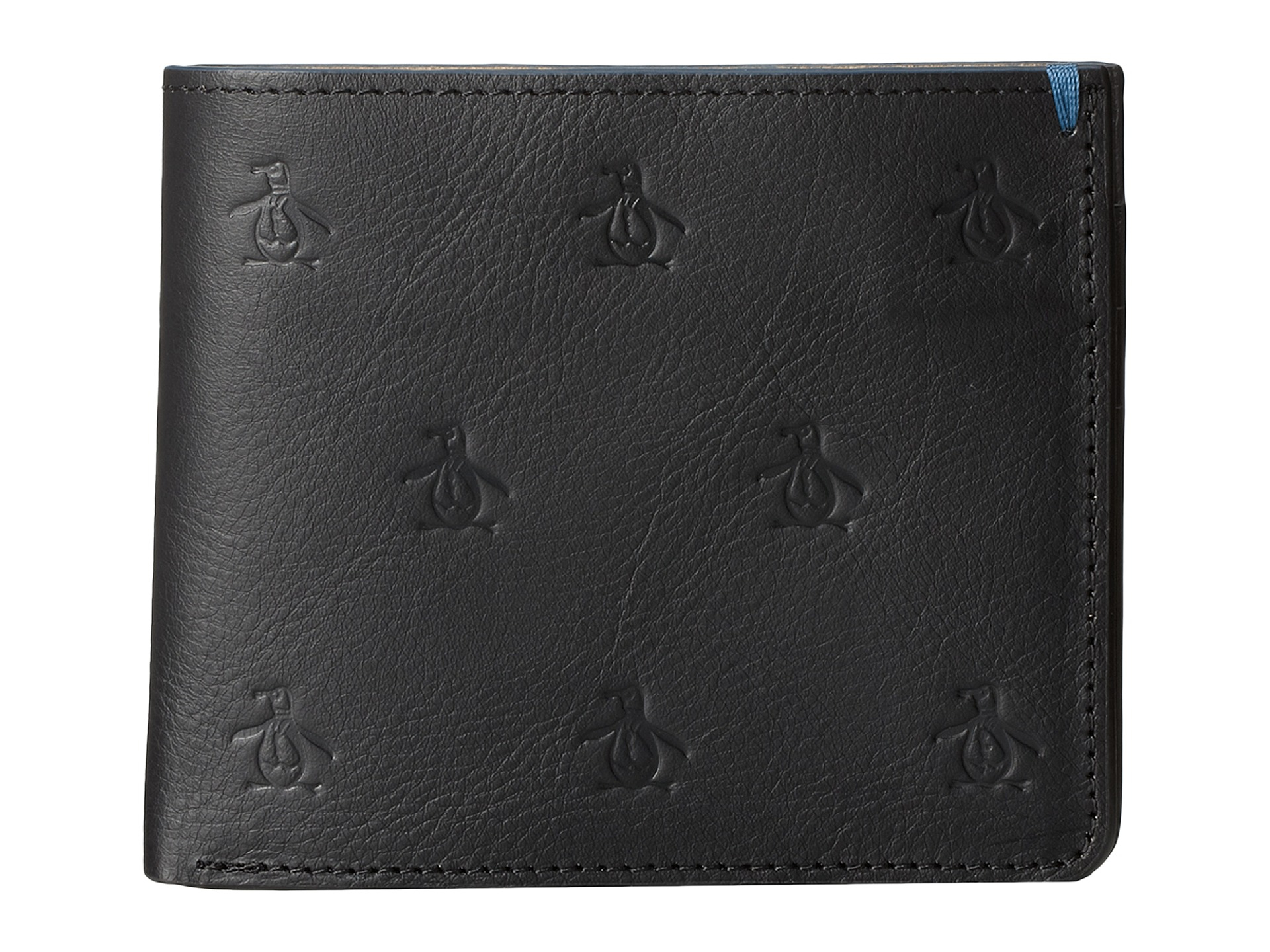 Original Penguin Jimmy Bifold Wallet in Black for Men | Lyst