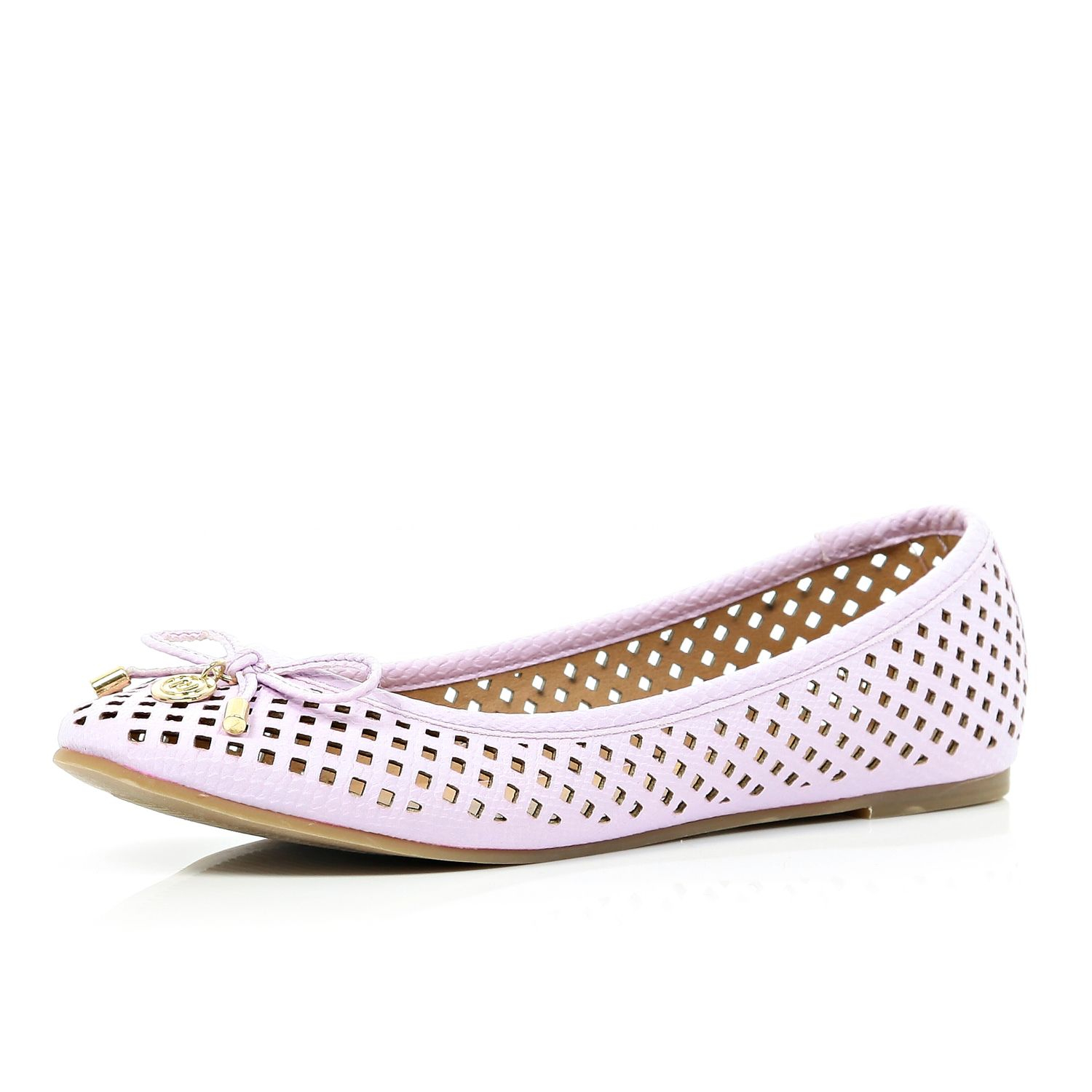 light purple ballet flats