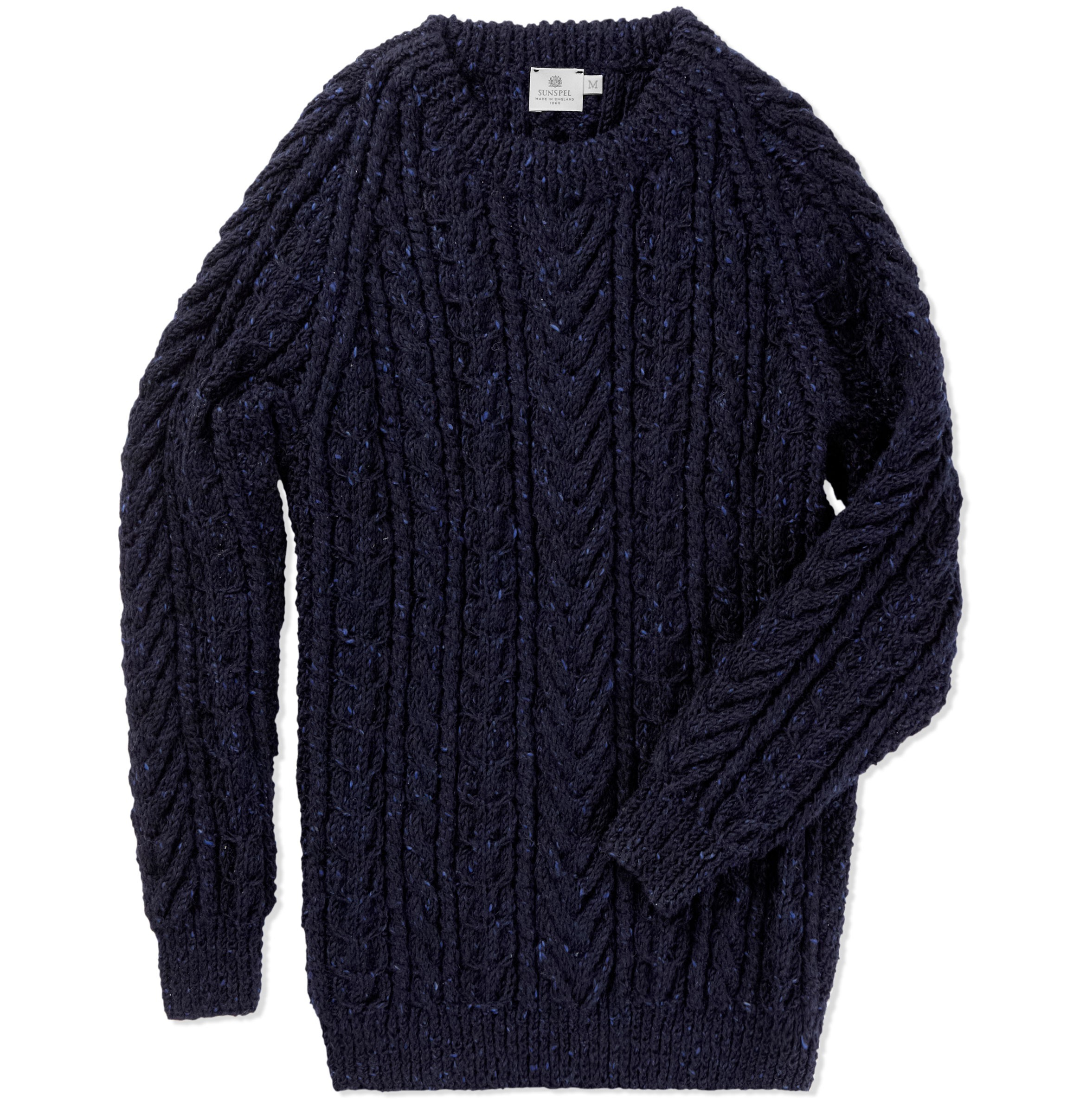 sunspel blue jumper