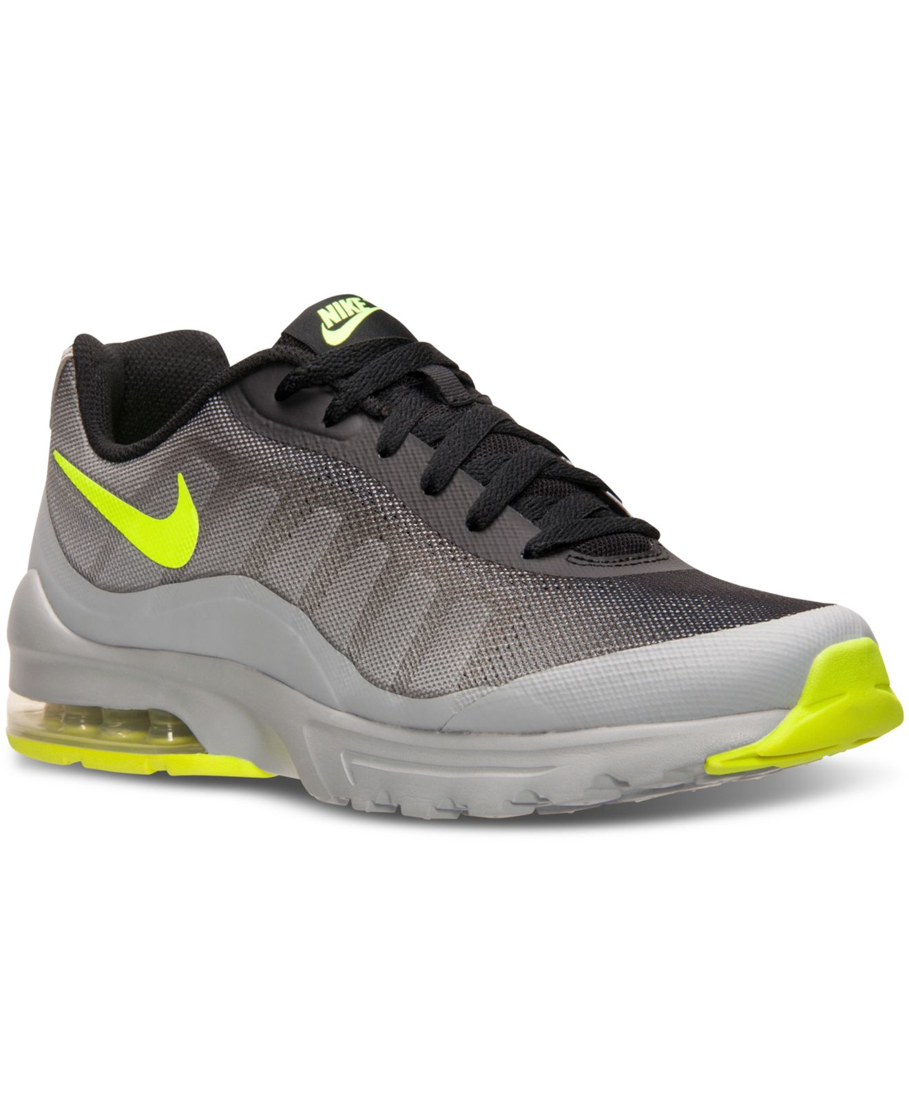 Nike men's air max invigor print running cheap sneakers from finish line