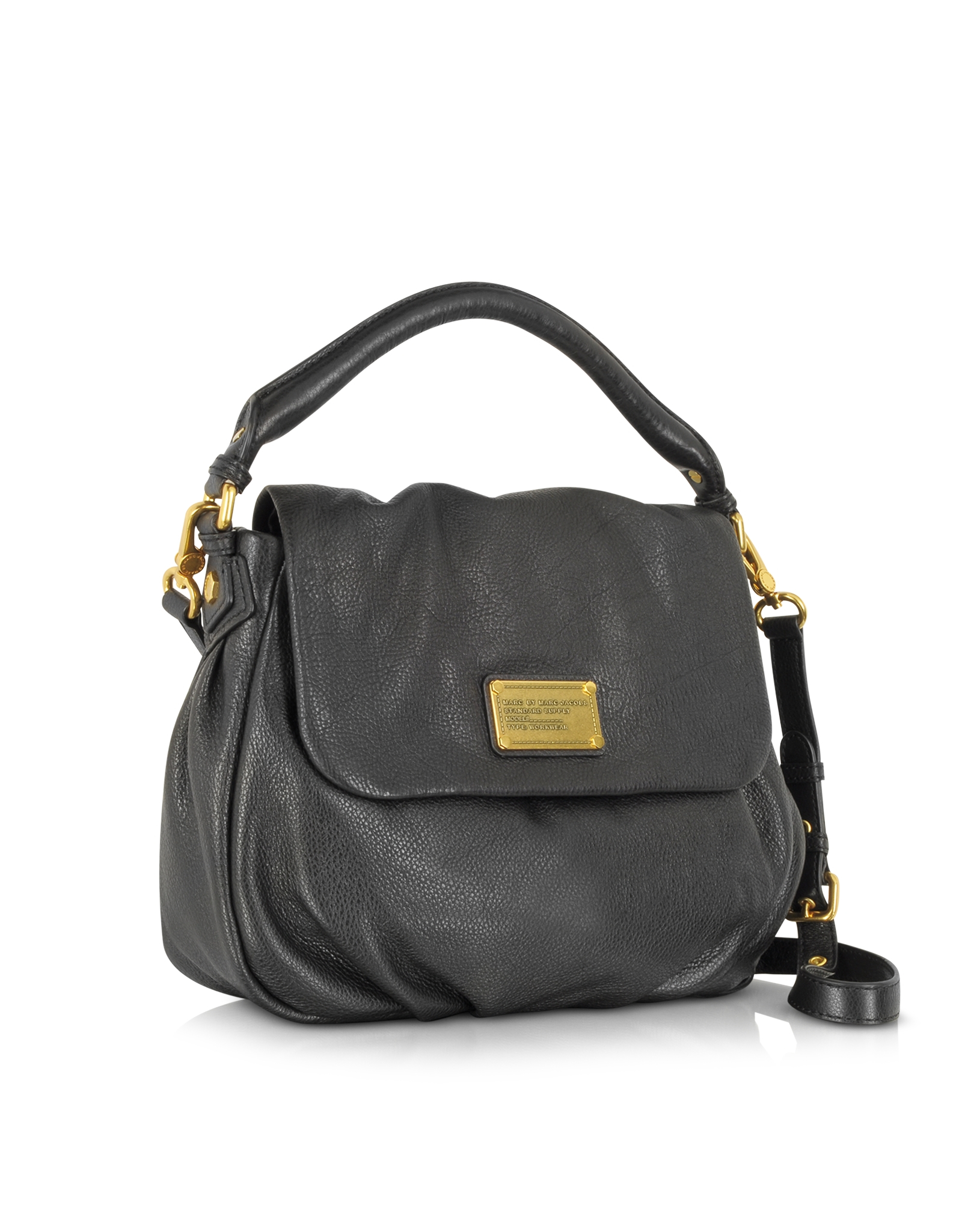 Marc By Marc Jacobs Classic Q Lil Ukita Shoulder Bag in Black | Lyst