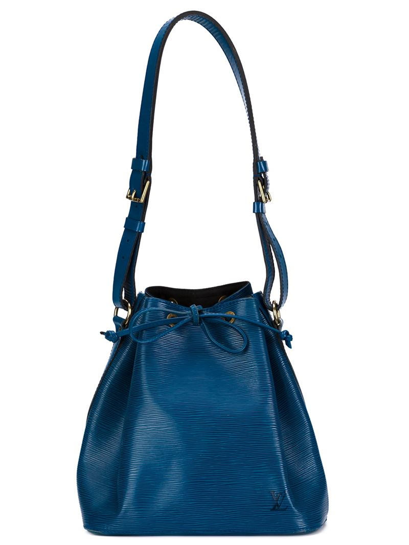 Lyst - Louis Vuitton Small &#39;noe&#39; Bucket Shoulder Bag in Blue