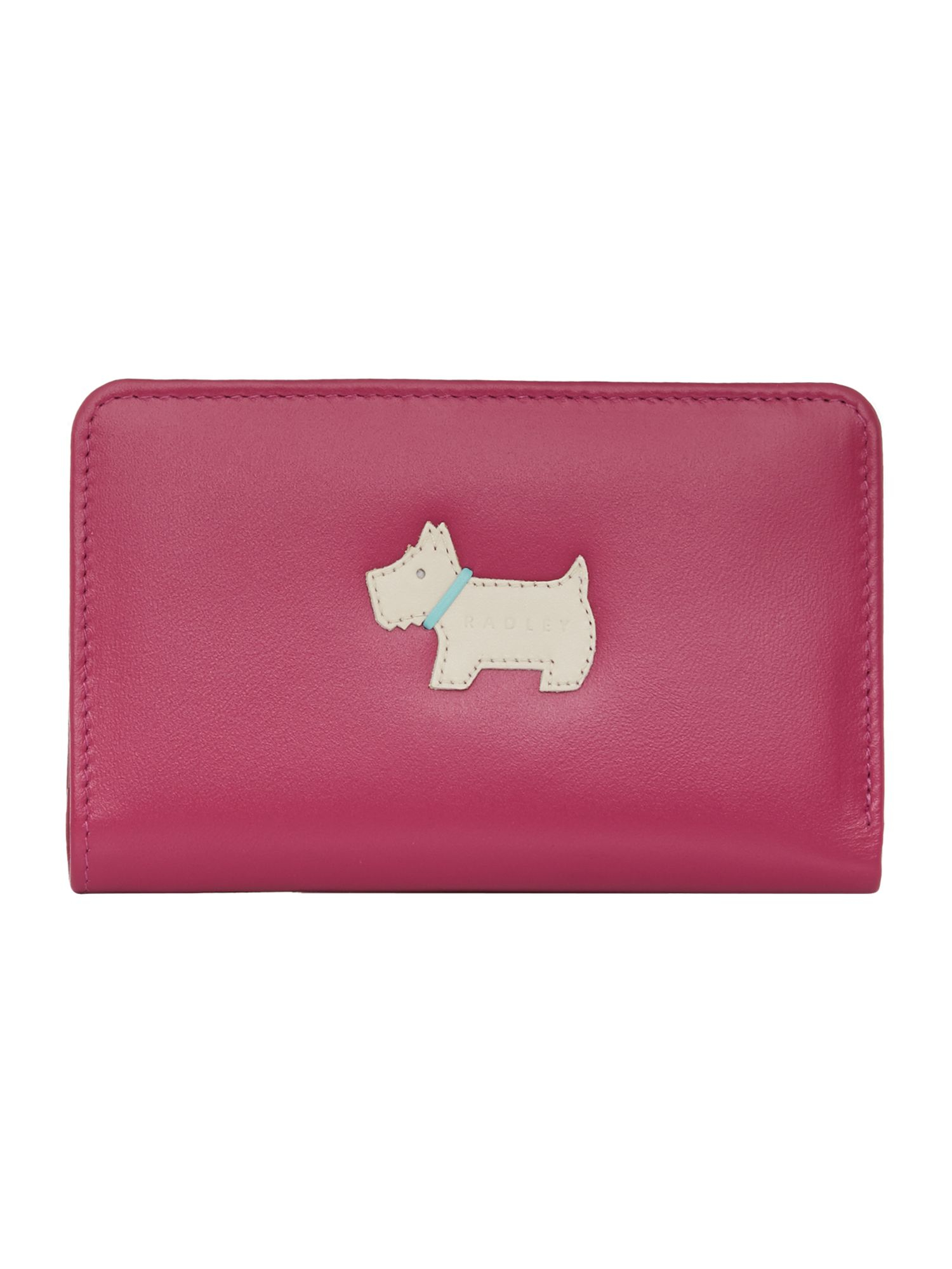 Radley Heritage Dog Pink Medium Zip Around Purse in Pink Lyst