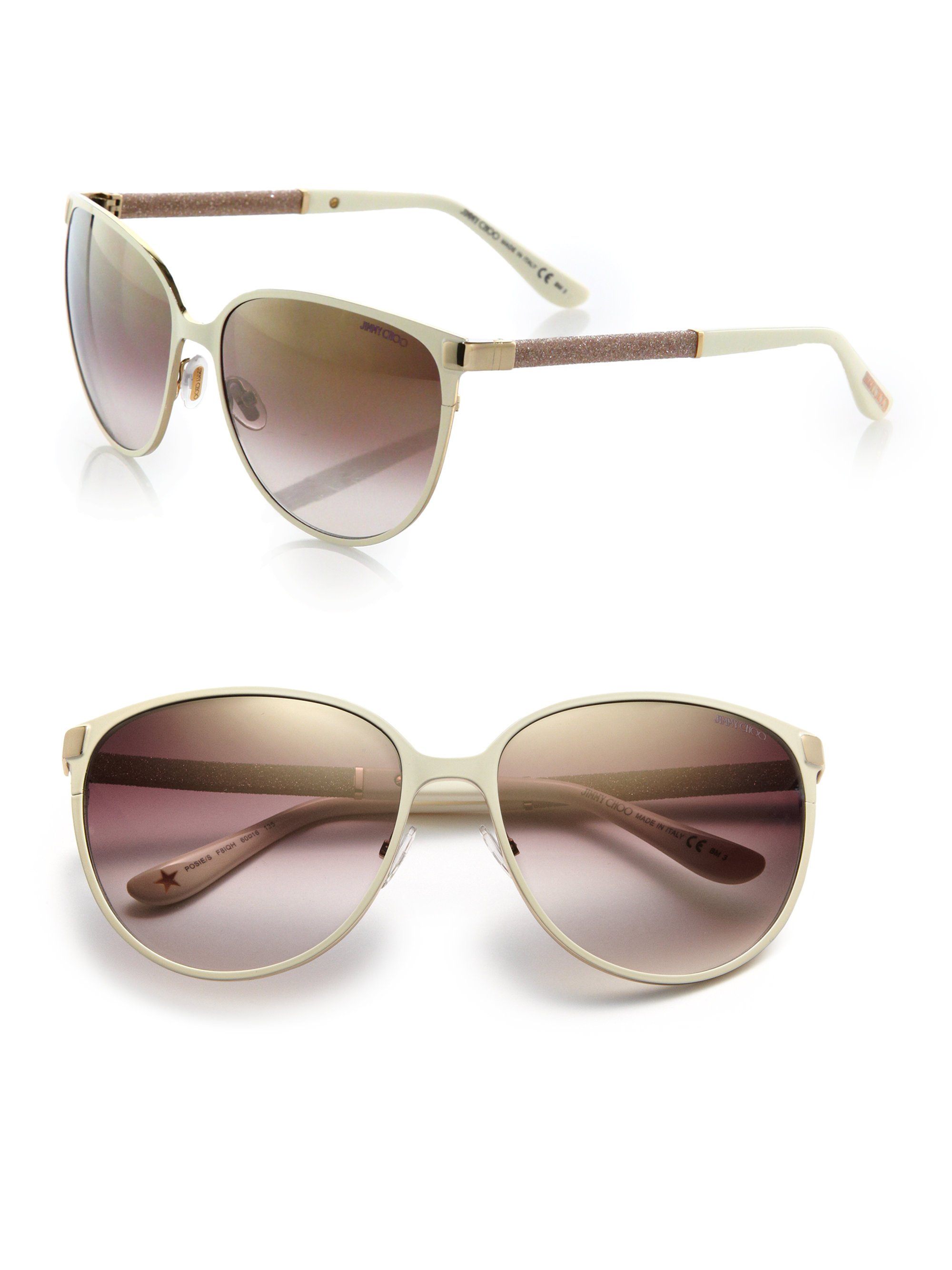 jimmy choo rhinestone sunglasses