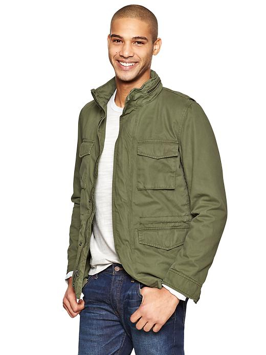 Gap Fatigue Jacket in Green for Men (army green) | Lyst