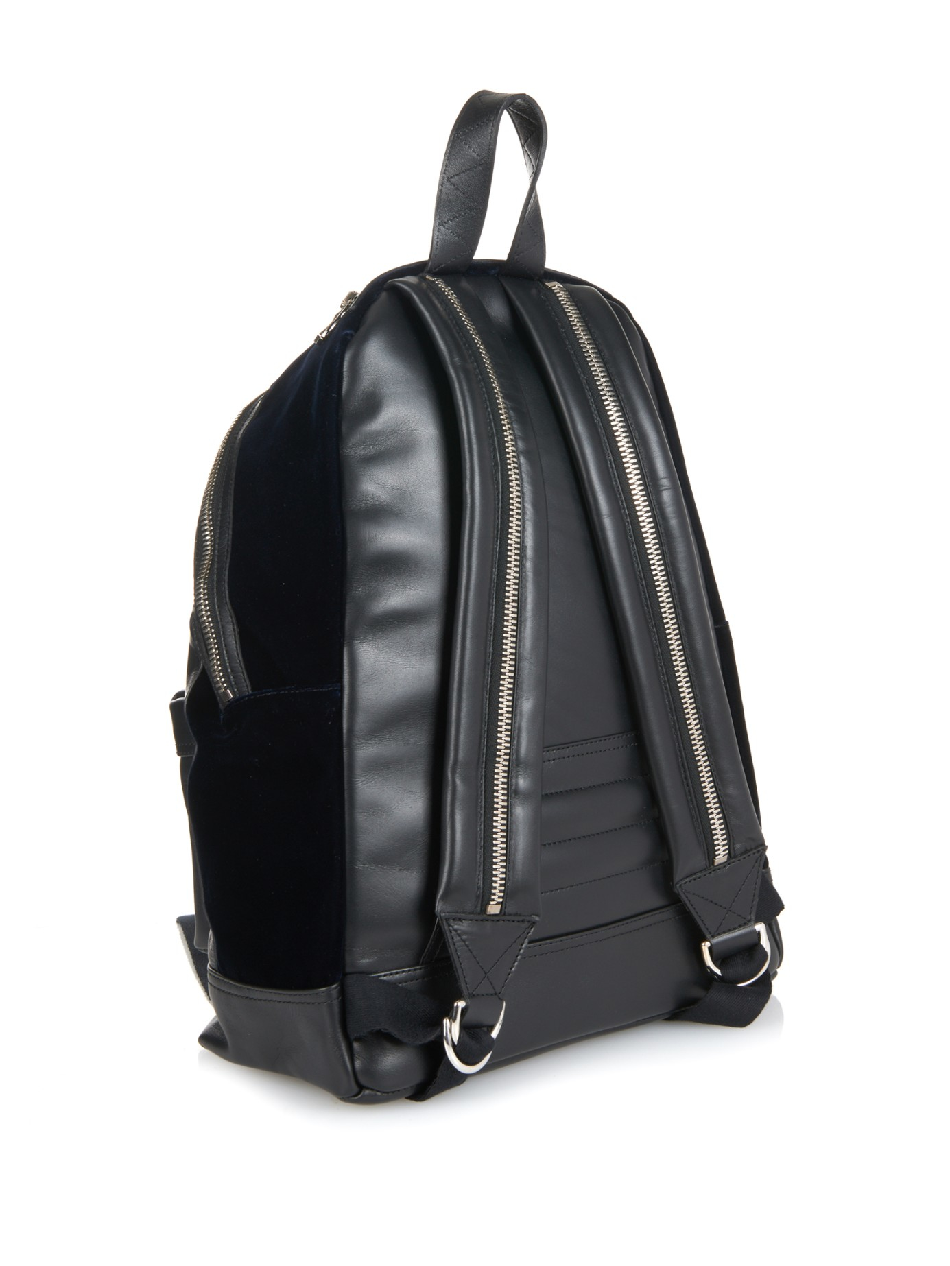 balmain men's leather bag