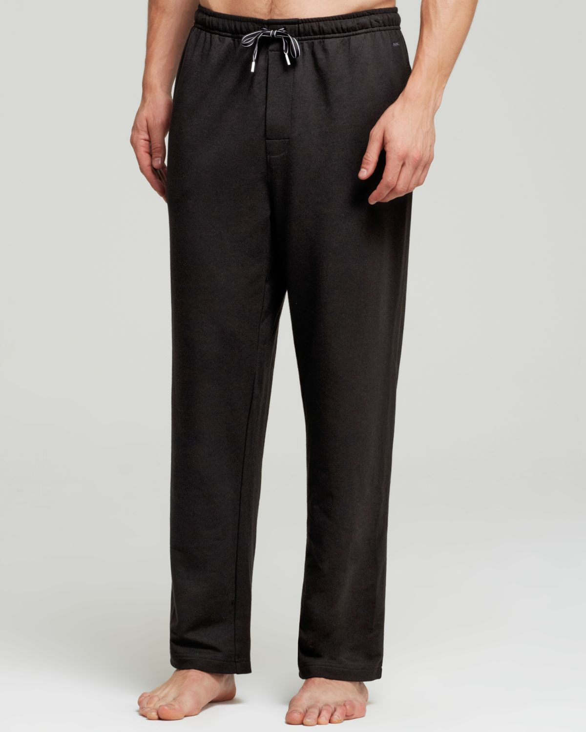 black lounge pants