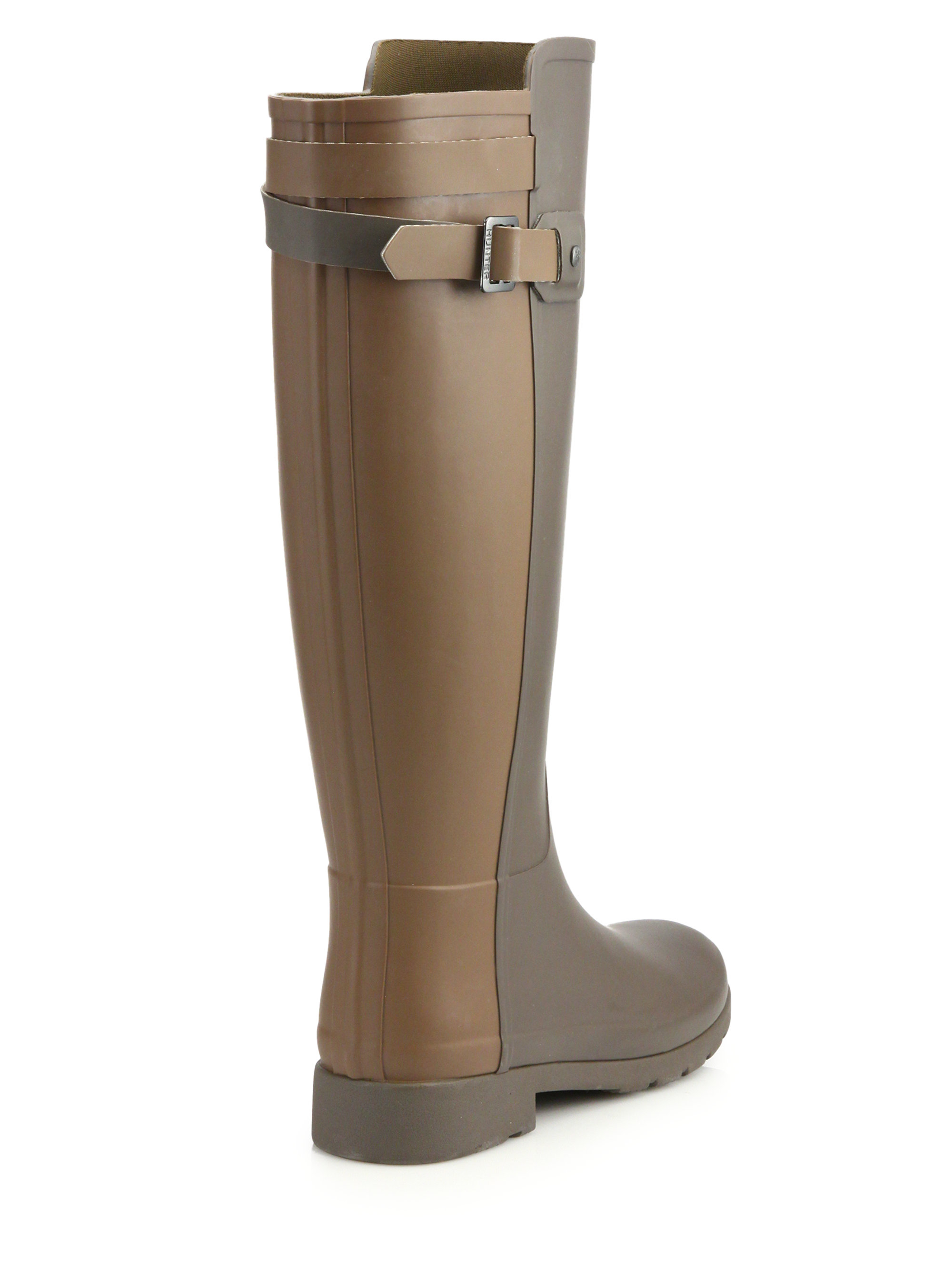 hunter two tone rain boots