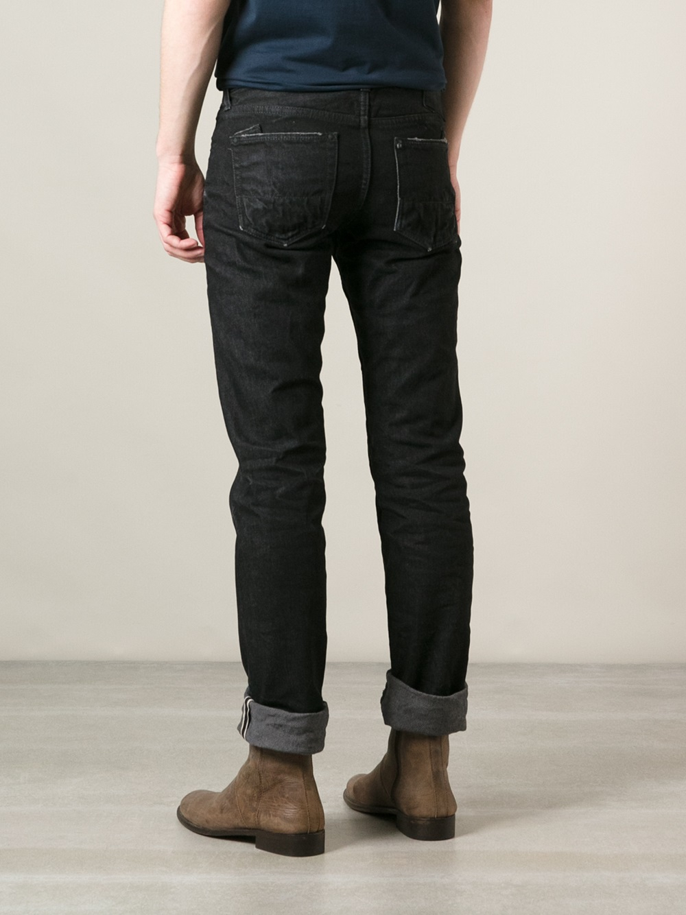 Lyst - Prps Noir Straight Leg Jeans in Black for Men