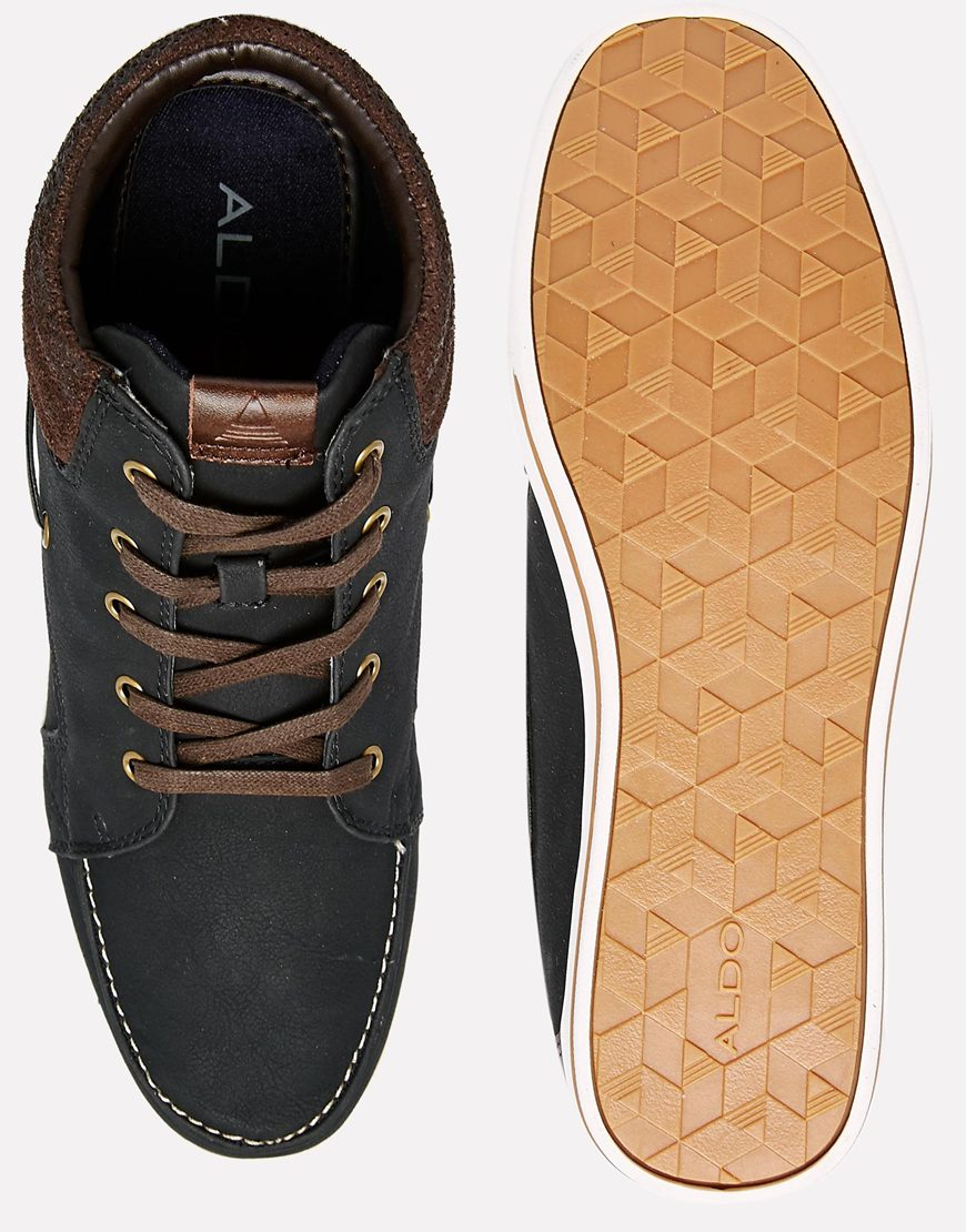 Lyst Aldo Kaychi High Top Sneakers in Black for Men