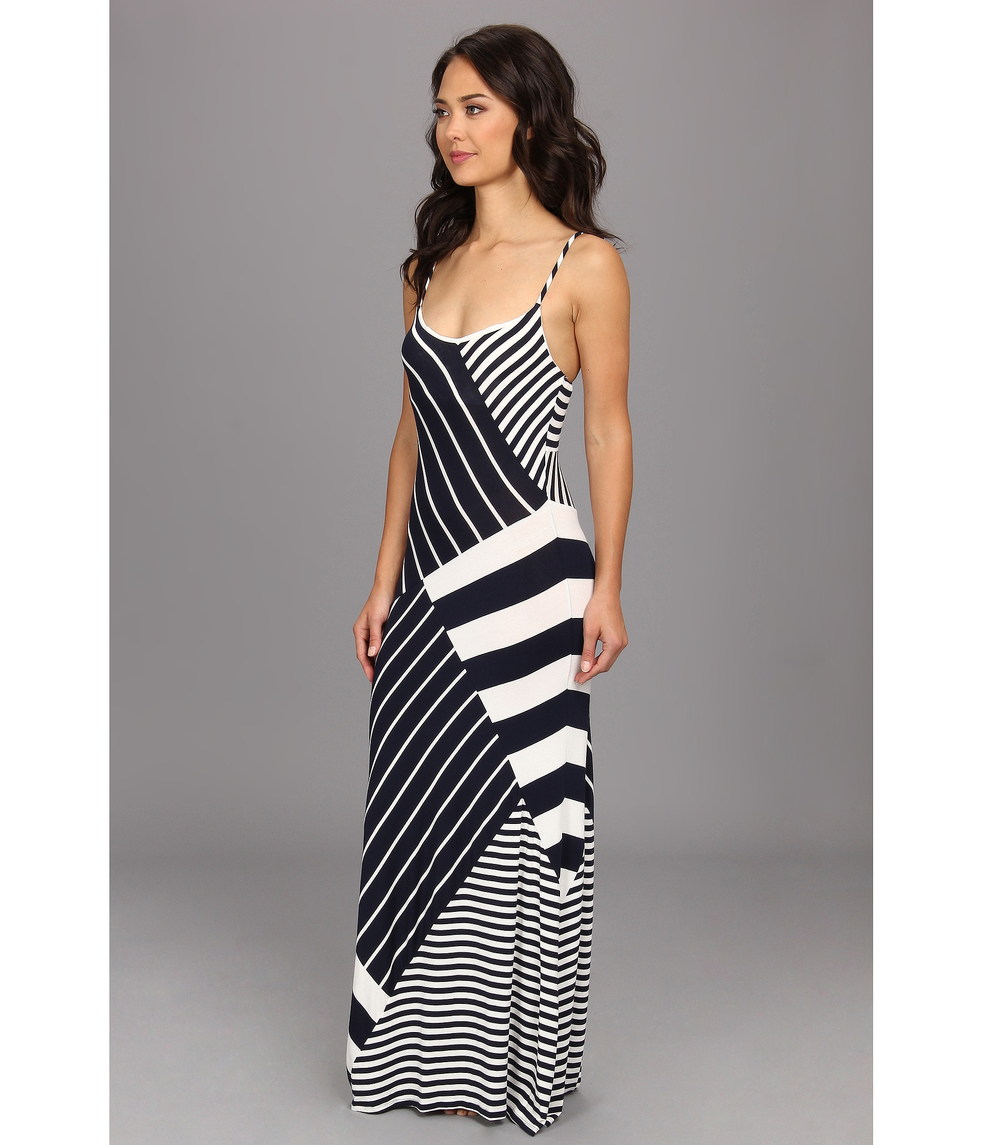 Vince camuto chevron print maxi dress Vince camuto chevron print maxi dress