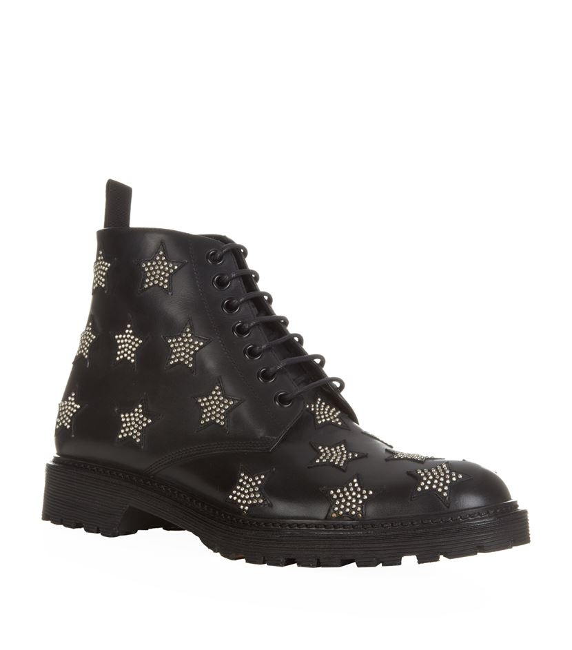 ysl army boots