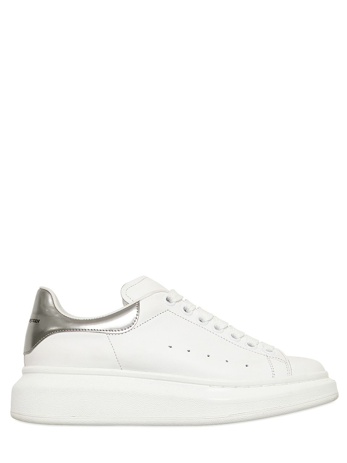 white and silver alexander mcqueen