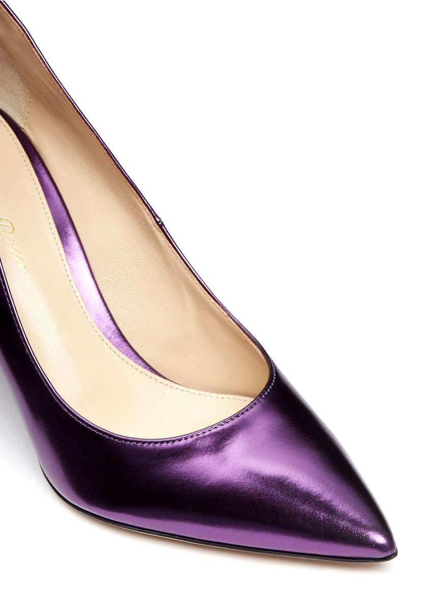 gianvito rossi iridescent stiletto pumps