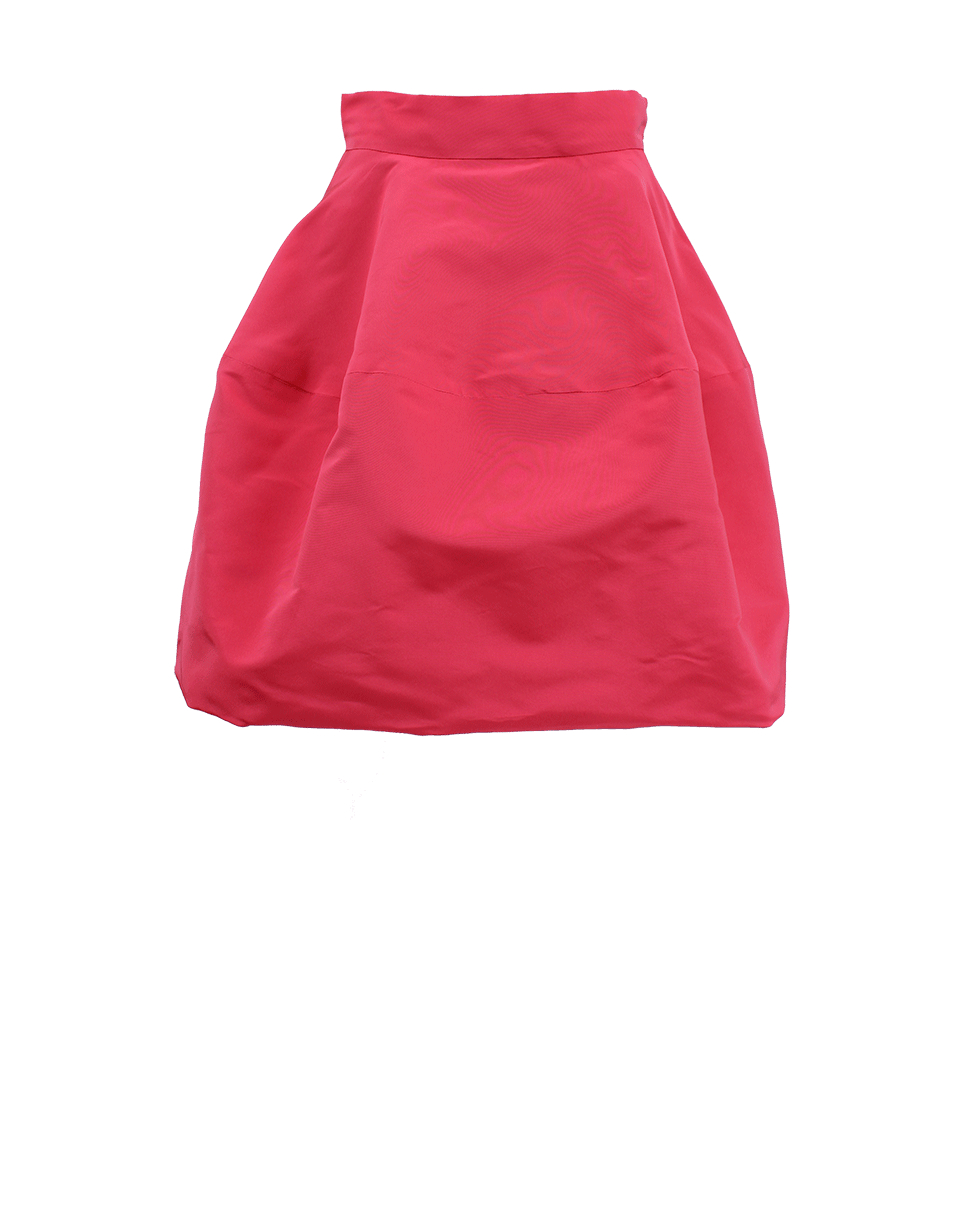 oscar de la renta pink skirt