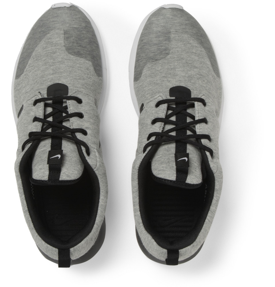 gray nike roshe mens