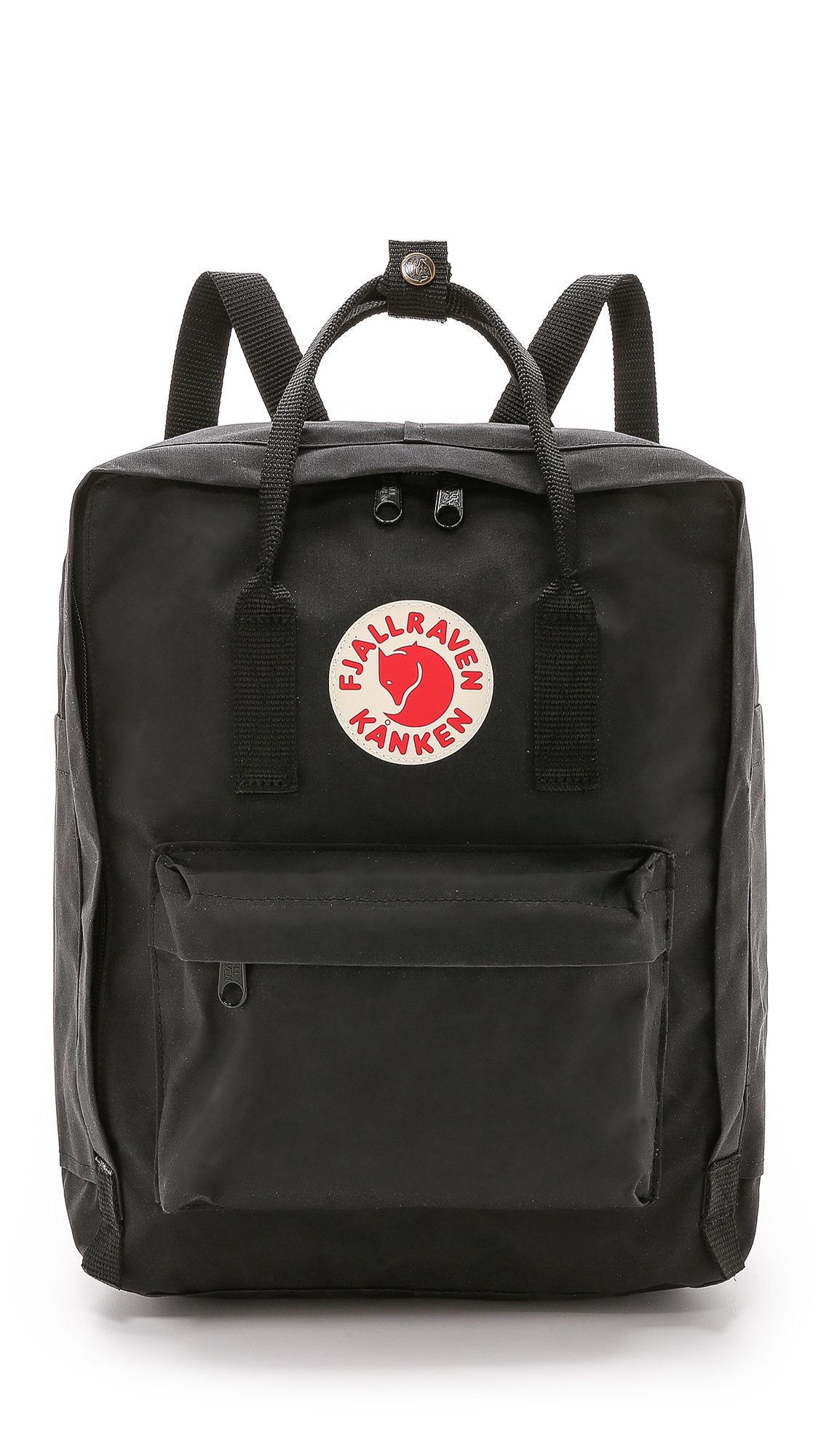 Fjallraven Kanken Backpack in Black Lyst