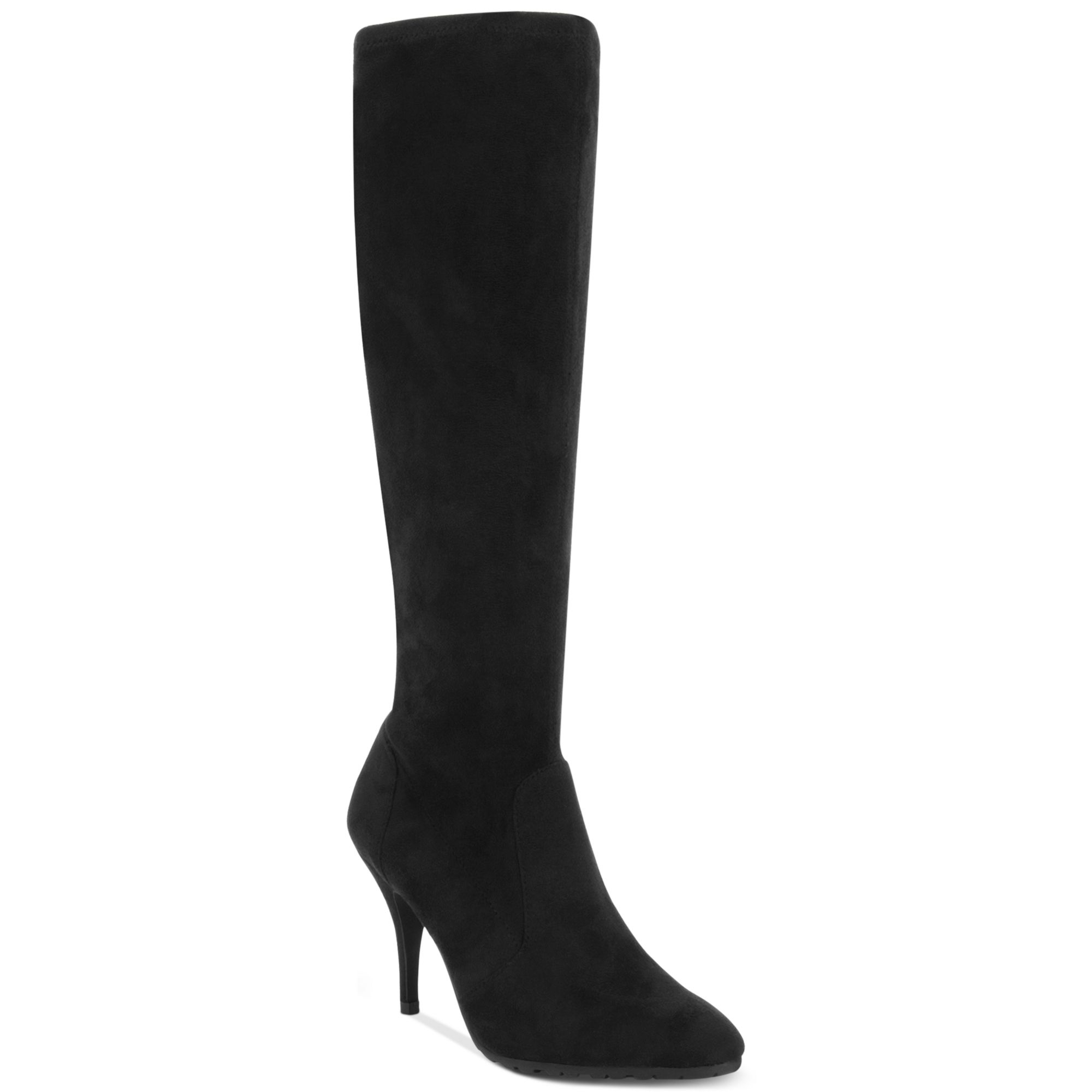 Tahari Womens Yolanda Dress Boots in Black (Black fabric) | Lyst