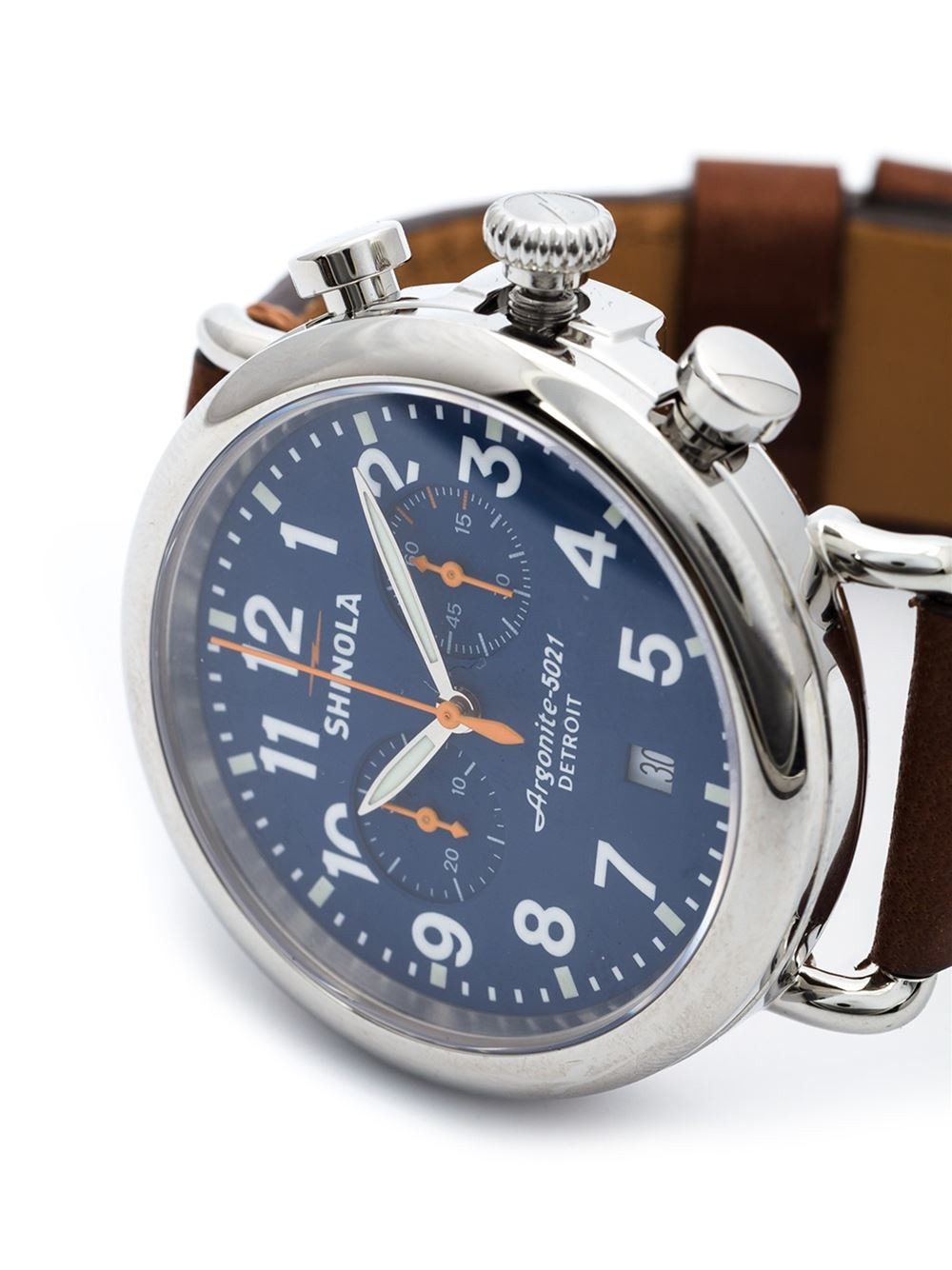 blue shinola watch