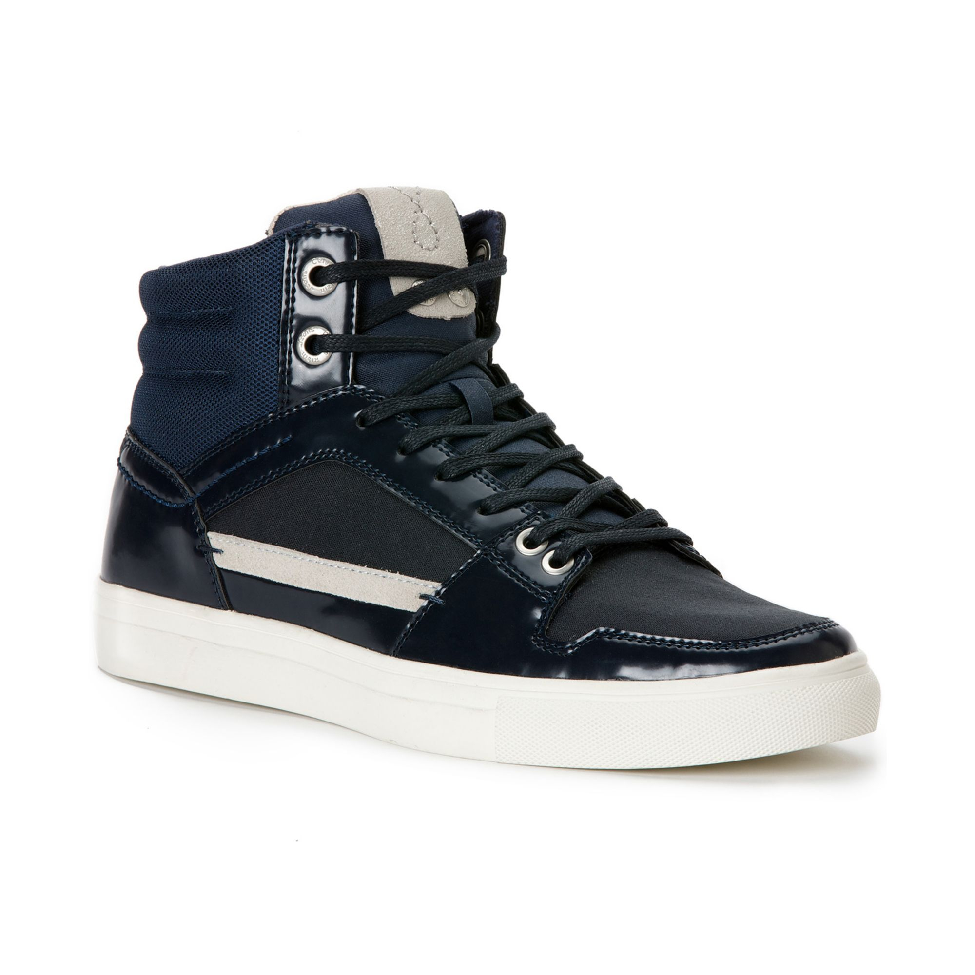 Calvin Klein Jeans Carlos Hitop Sneakers in Blue for Men (Midnight ...