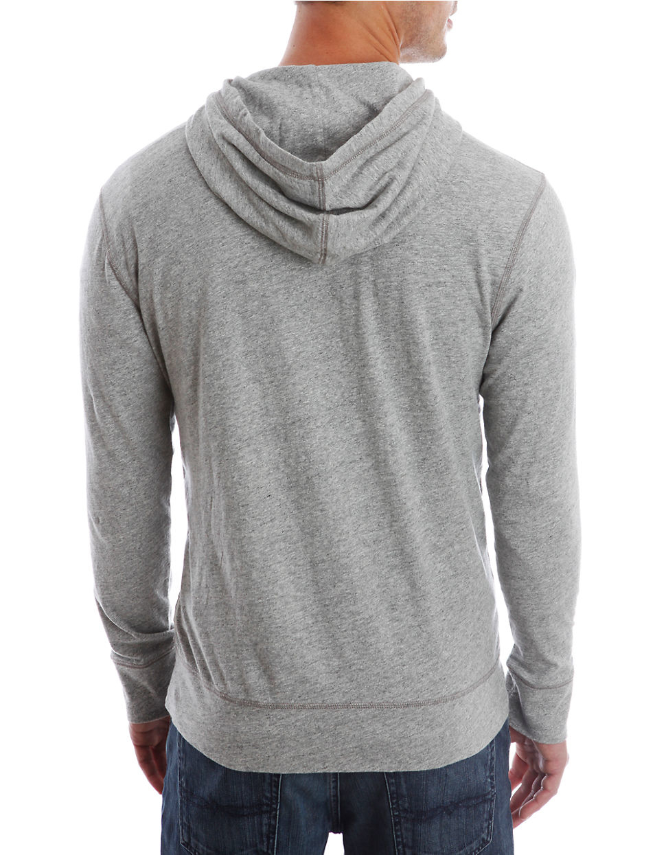 Lucky brand Grey Label Active Hoodie in Gray for Men | Lyst