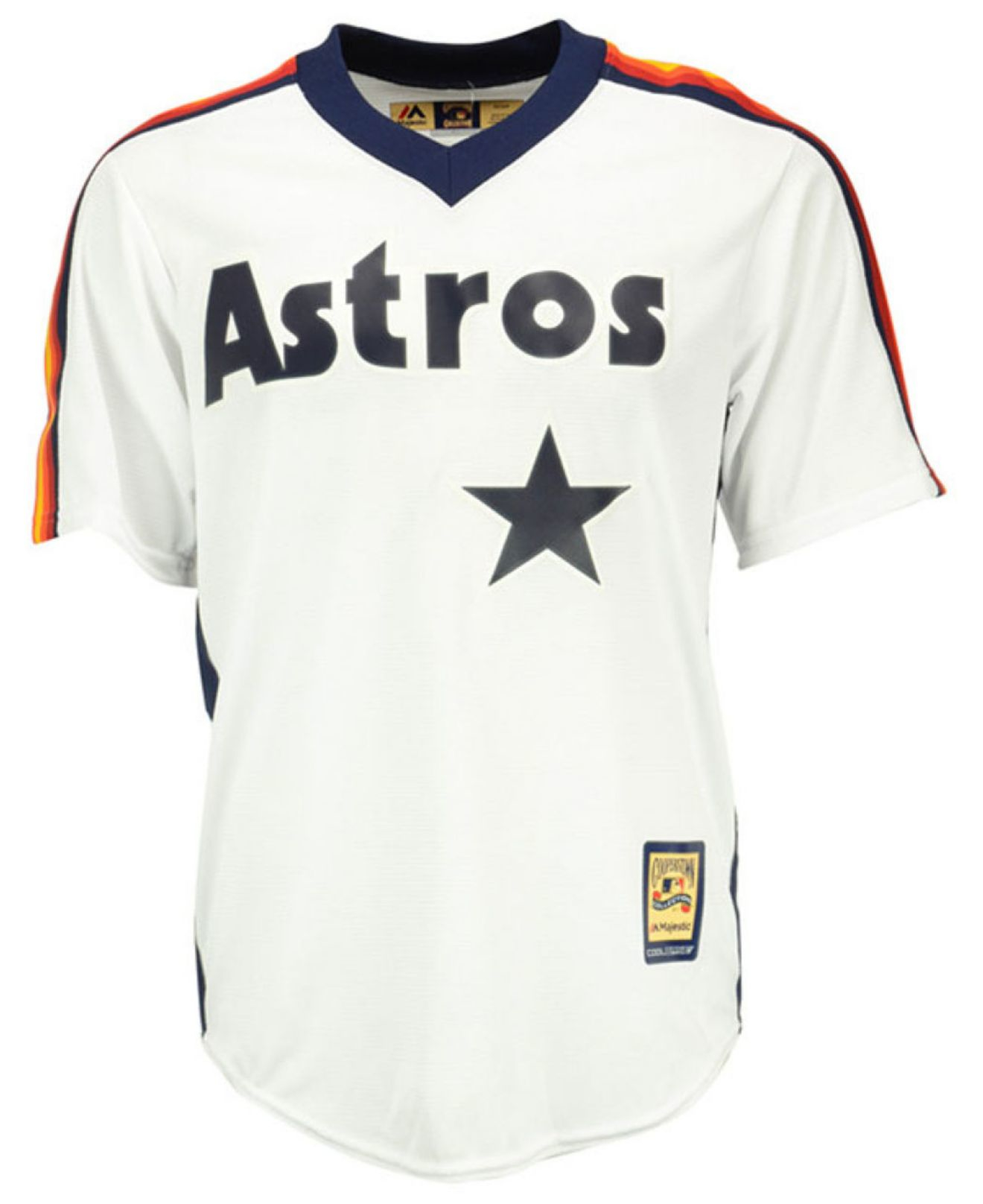 Majestic Jeff Bagwell Houston Astros Cooperstown Replica Jersey in ...