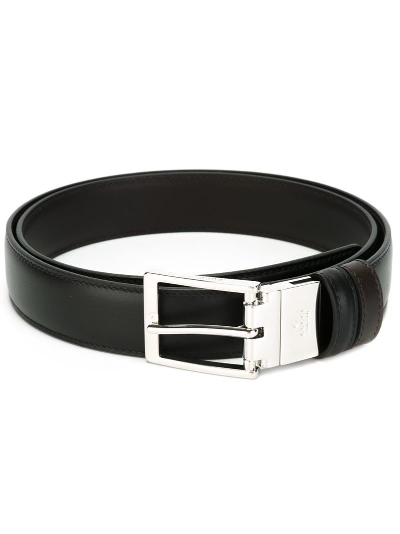 Gucci Reversible Belt in Black for Men | Lyst