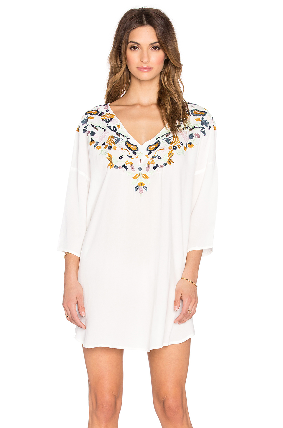 Lyst - Antik Batik Tekoa Jersey Kaftan in Natural