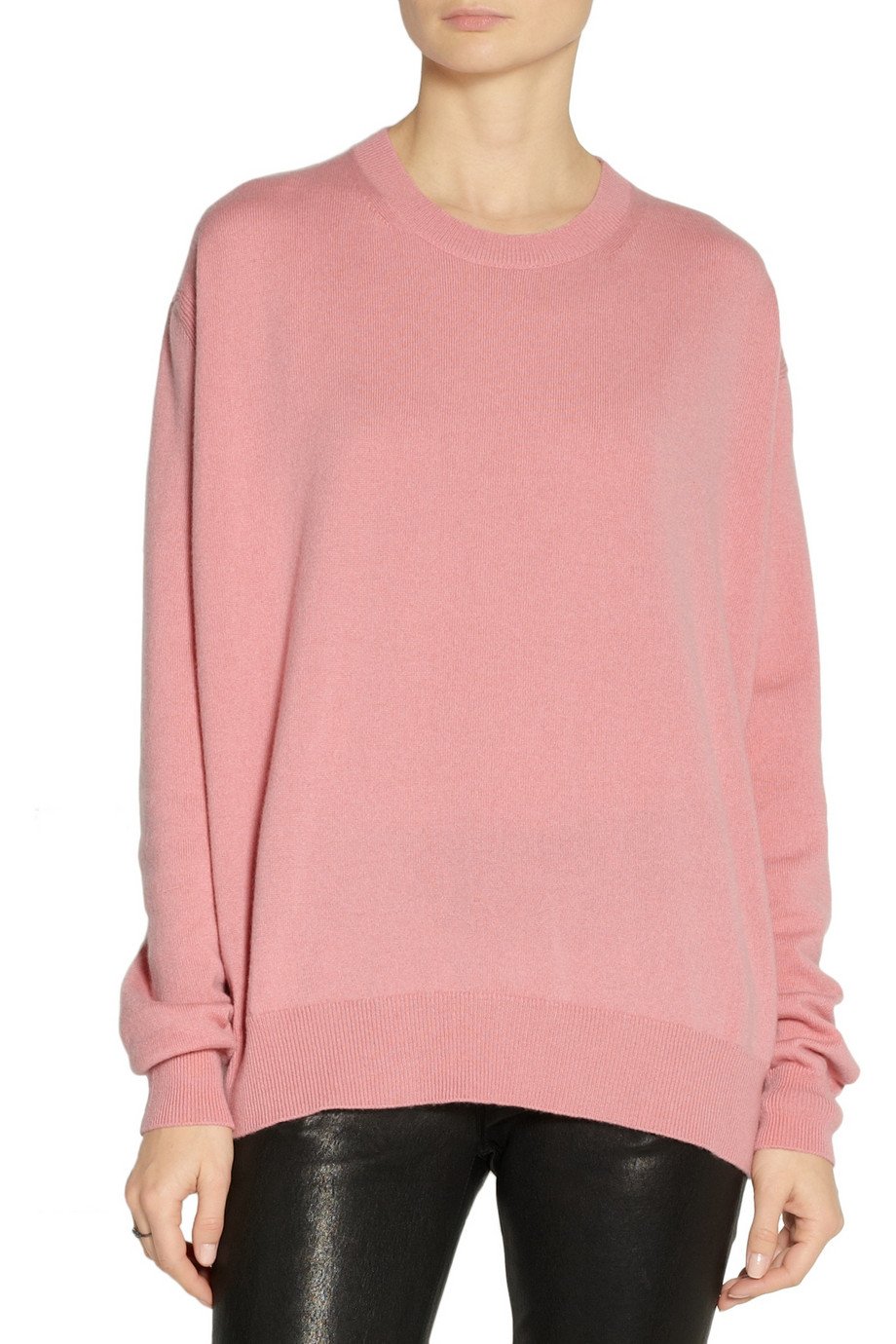 aesthetic pink sweater