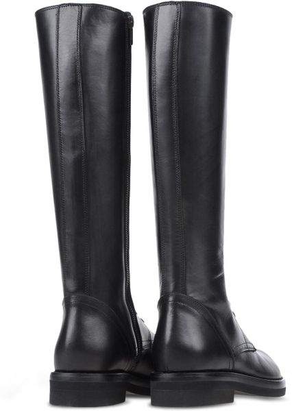 ann demeulemeester high boots