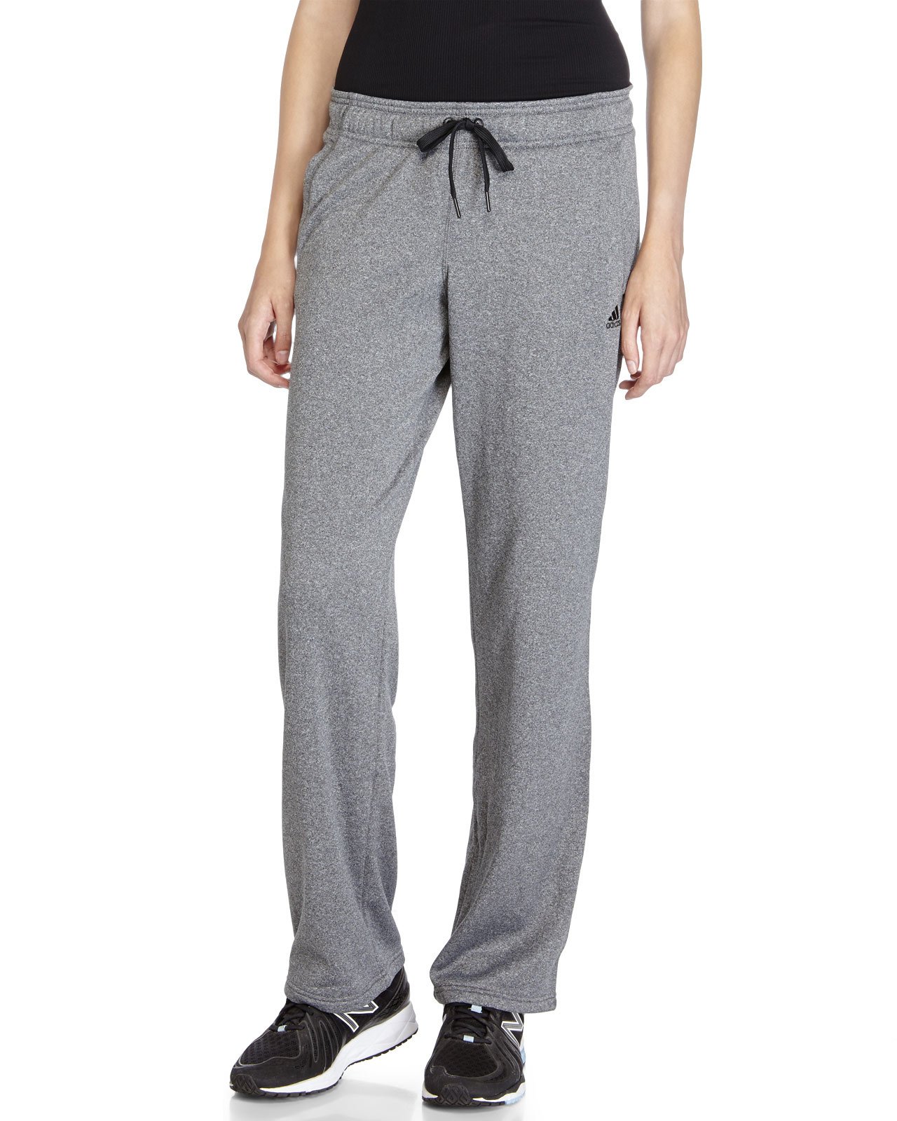 Lyst - Adidas Grey Drawstring Fleece Sweatpants in Gray