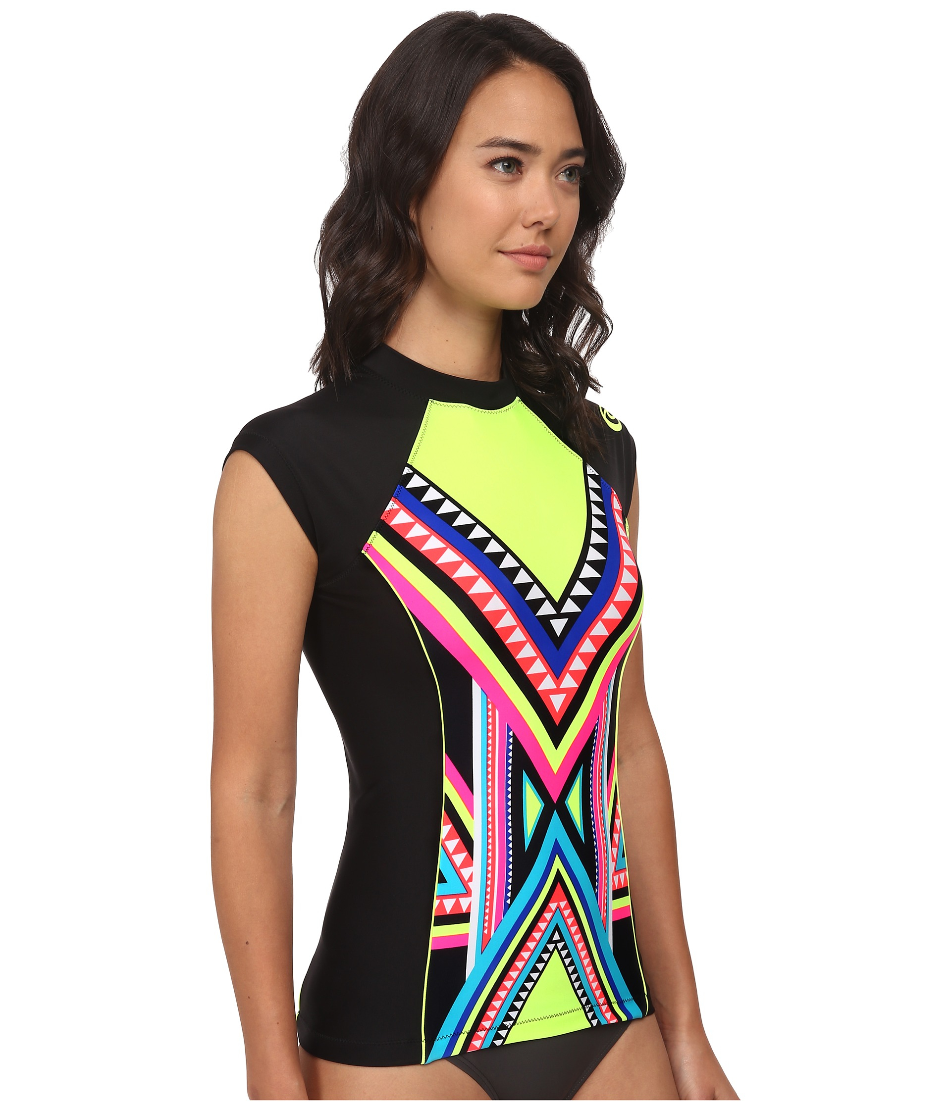 Lyst Rip Curl Nomadic Rashguard in Black