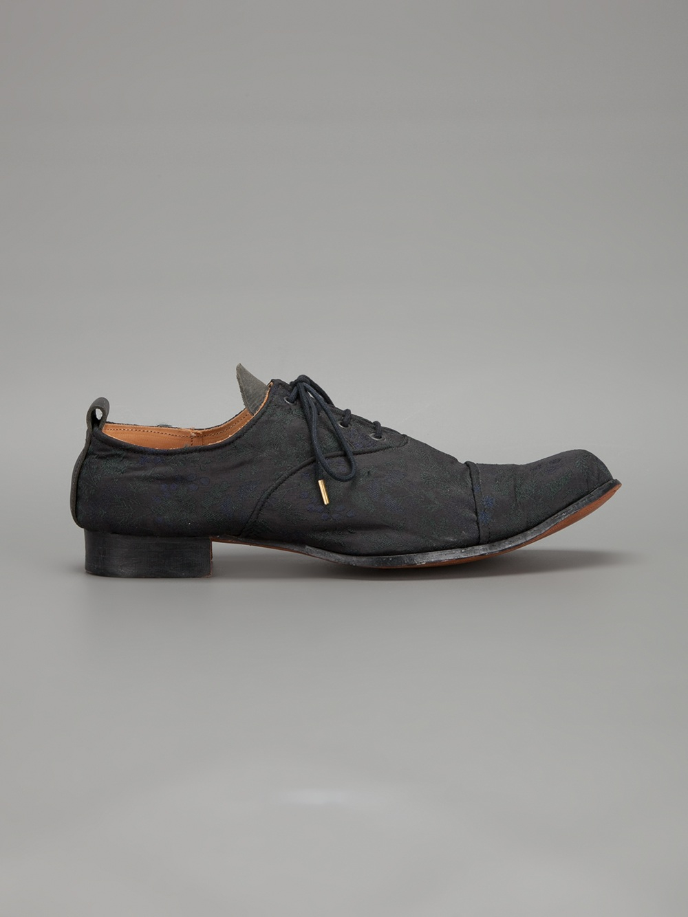 Lyst Paul Harnden Distressed Oxford Shoe in Black for Men