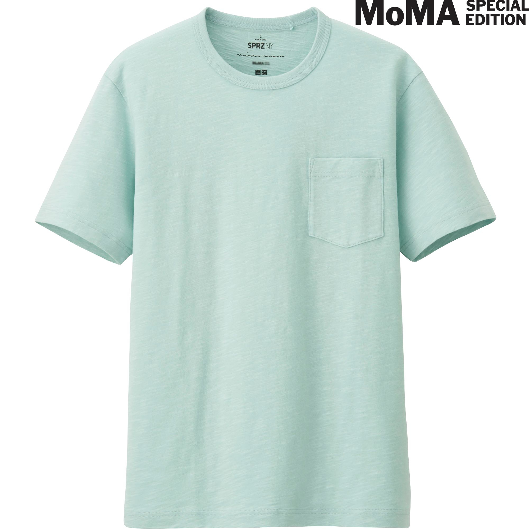 Uniqlo Men Sprz Ny Graphic Short Sleeve T Shirt in Green for Men | Lyst