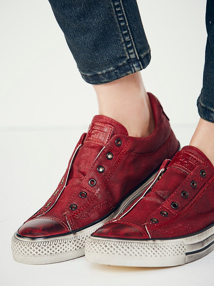 converse x john varvatos red