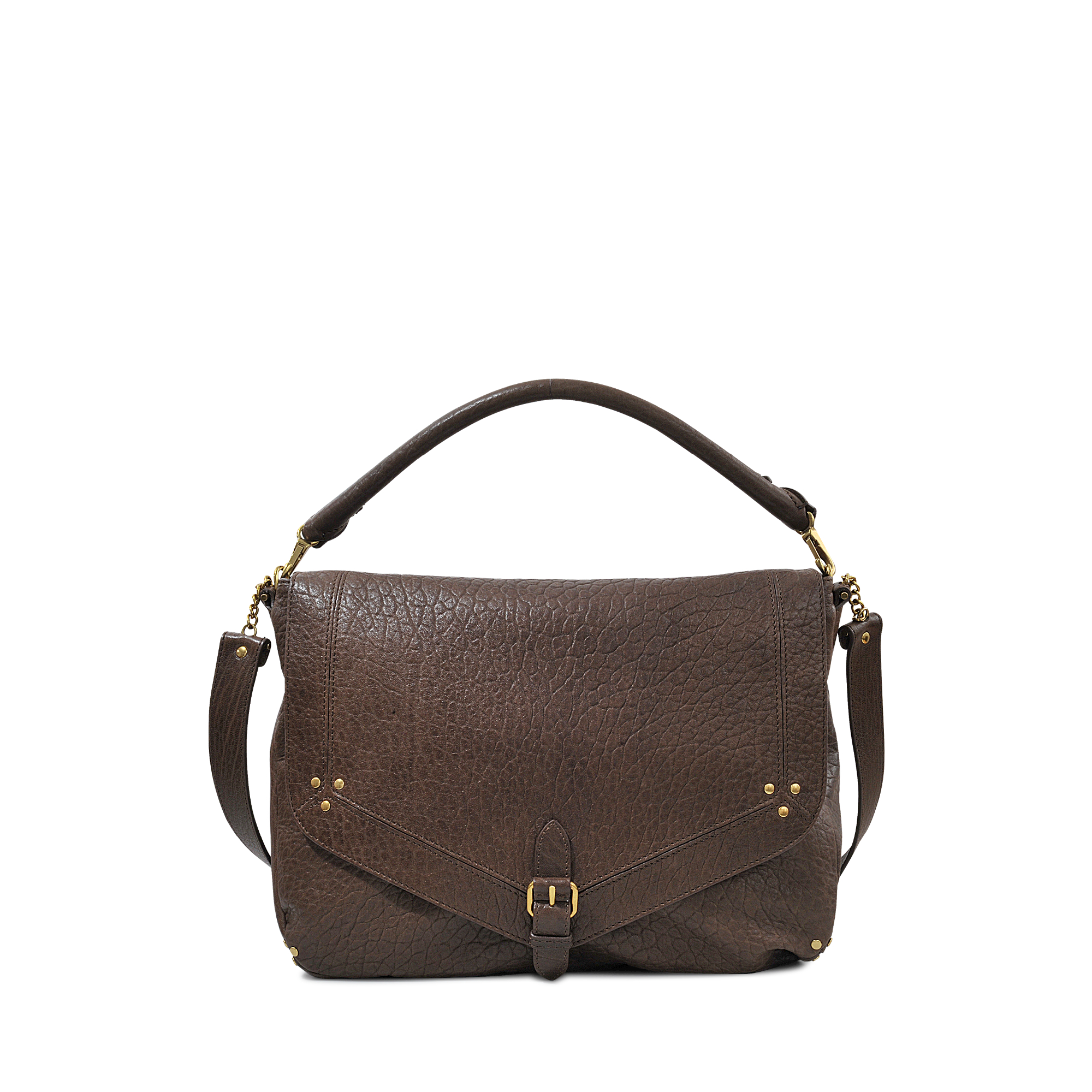 Lyst Jérôme Dreyfuss Raymond Bubbled Lambskin Bag in Brown