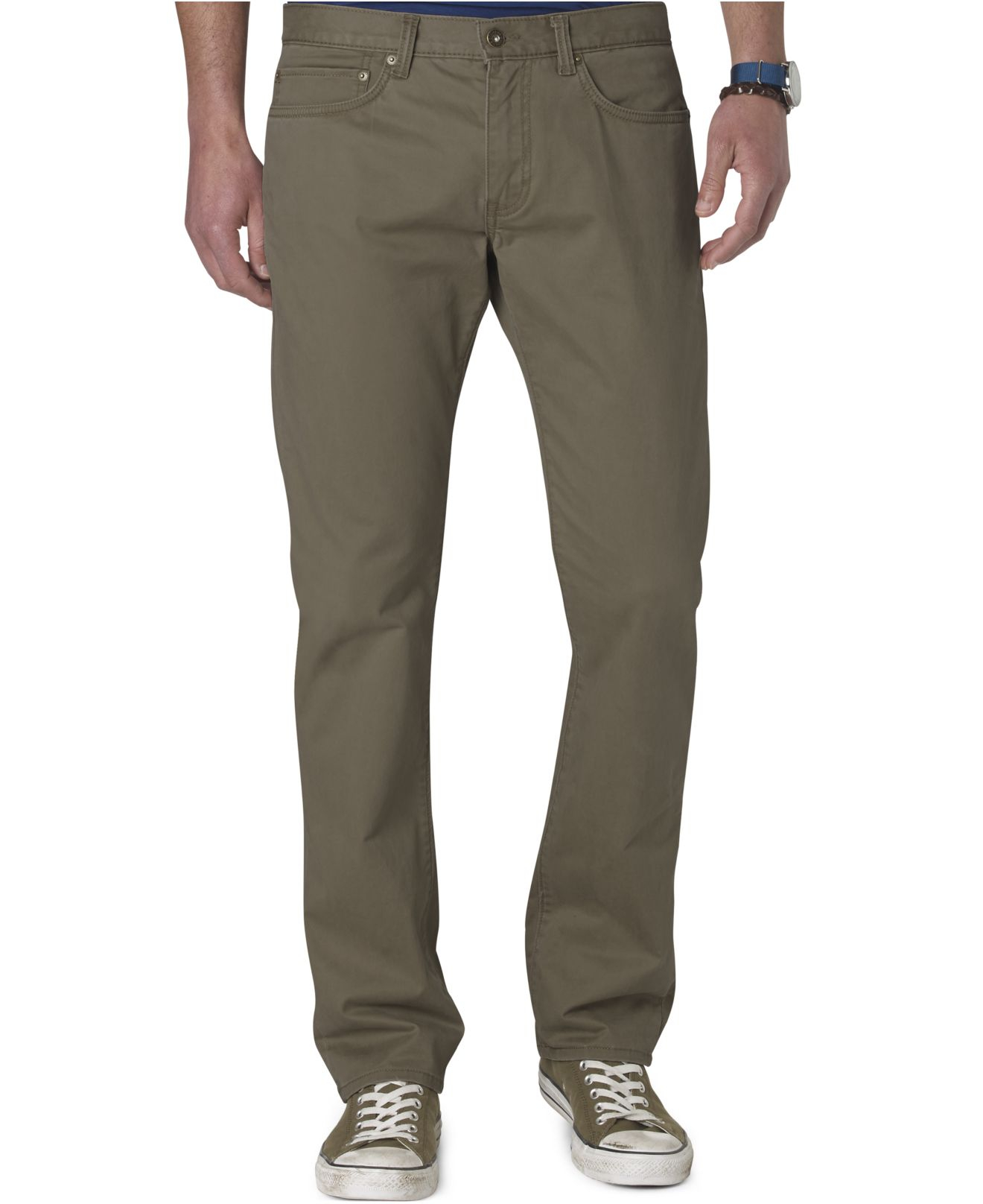 dockers flat front pants