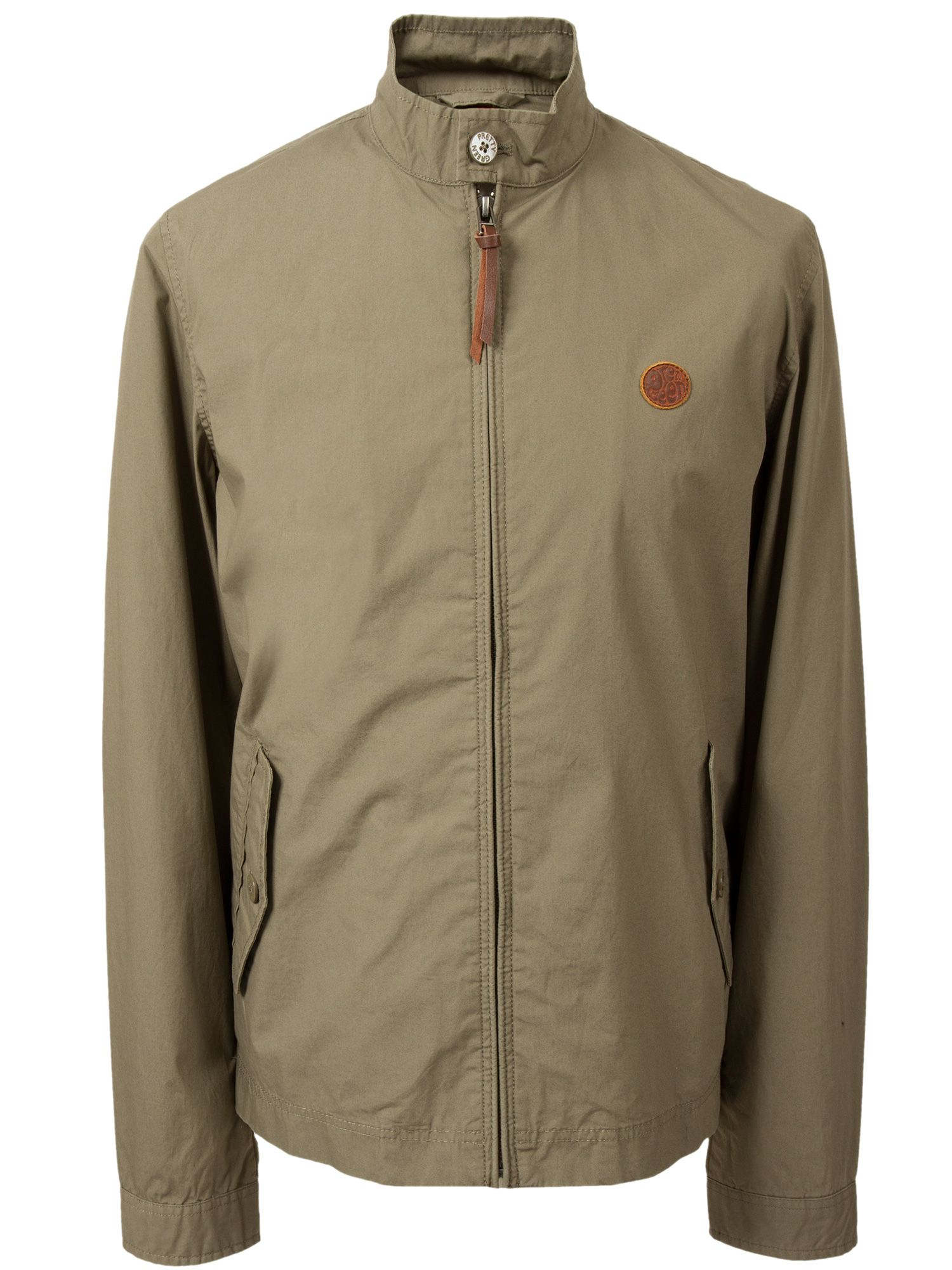 Download Pretty Green Cotton Kingsway Casual Full Zip Harrington ...