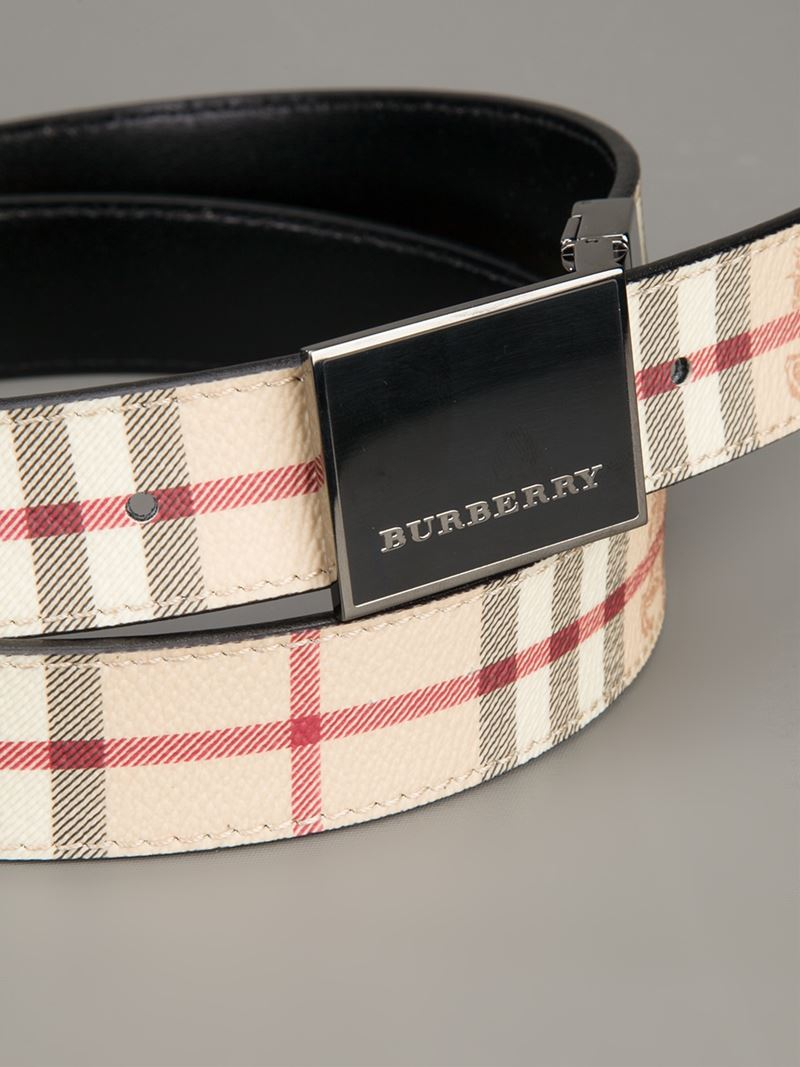 burberry belt red