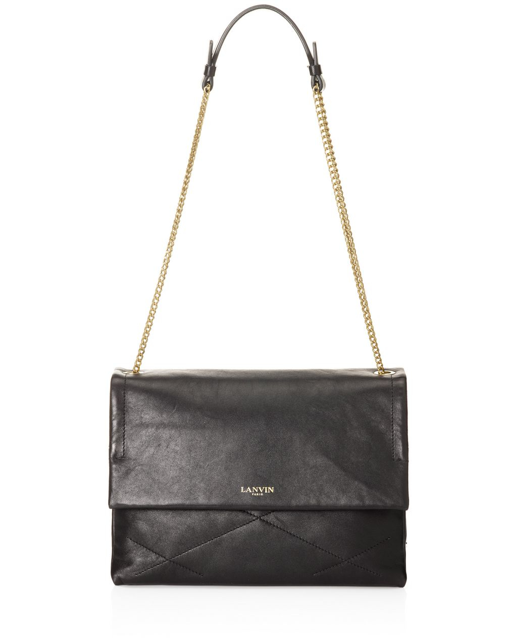 Lanvin Shoulder Bag in Black | Lyst