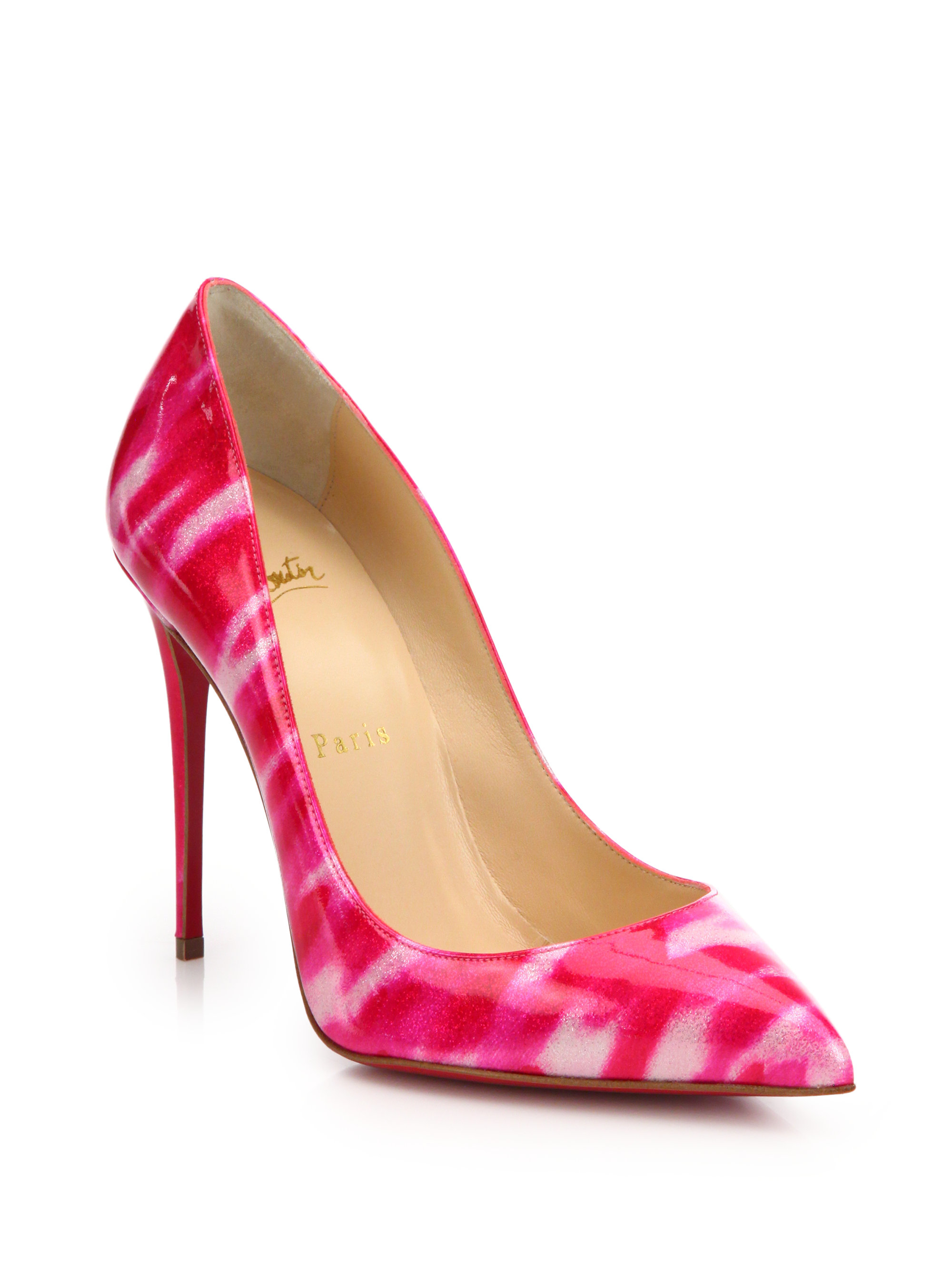 christian louboutin pigalle follies tie and dye