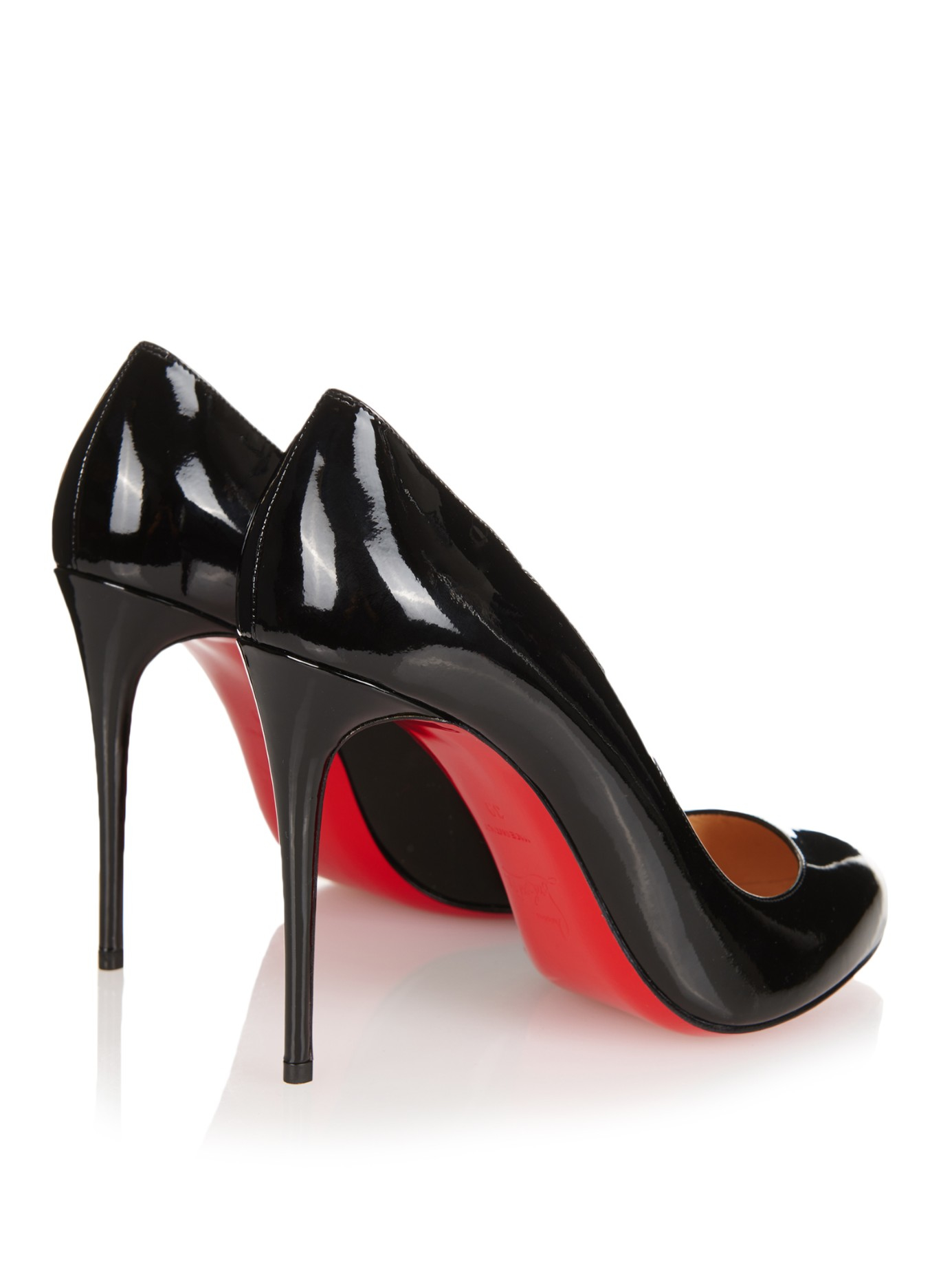 Lyst - Christian Louboutin Dorissima Leather Pumps in Black