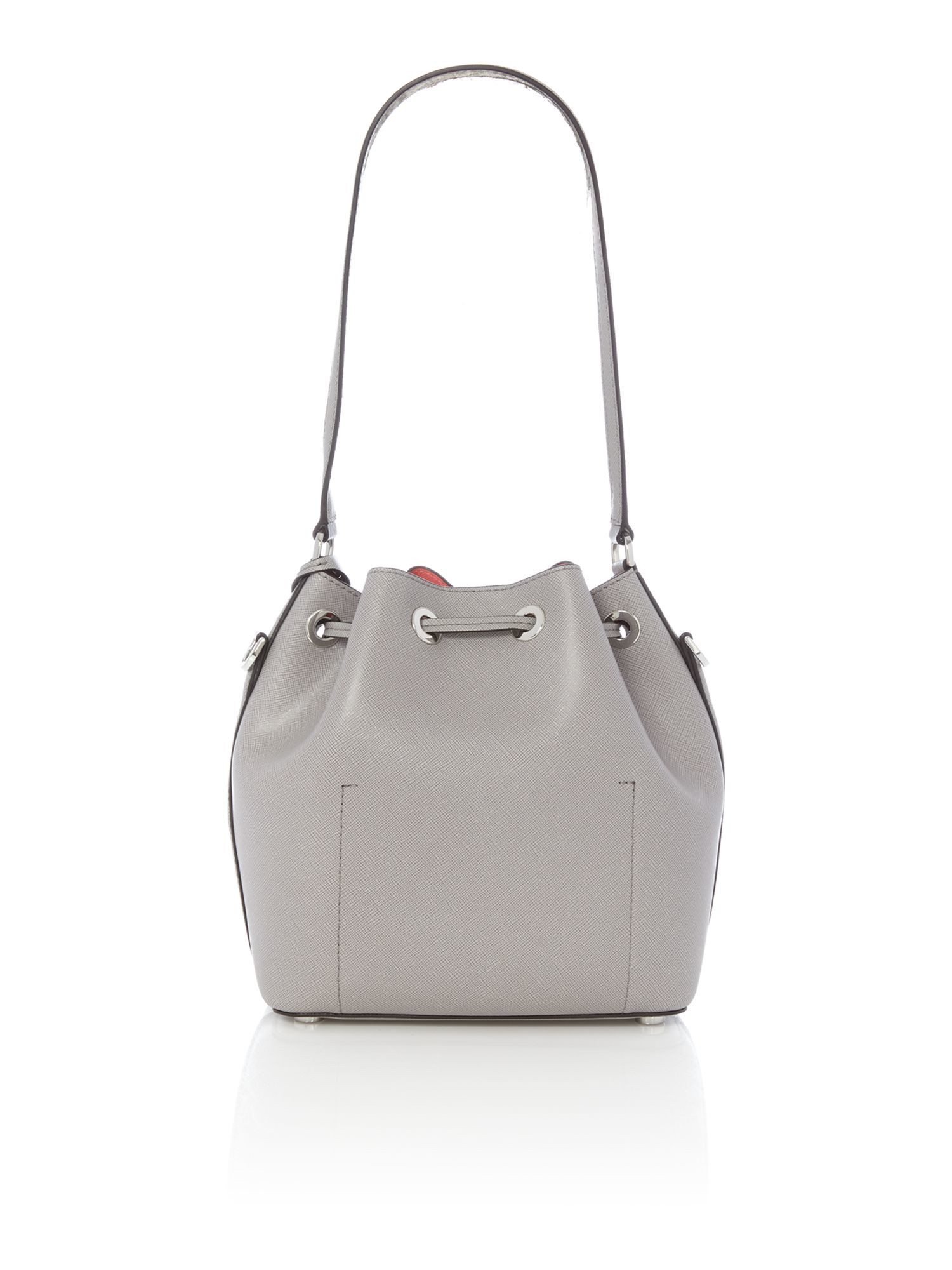 Michael kors Greenwich Grey Bucket Bag in Gray (Grey) Lyst