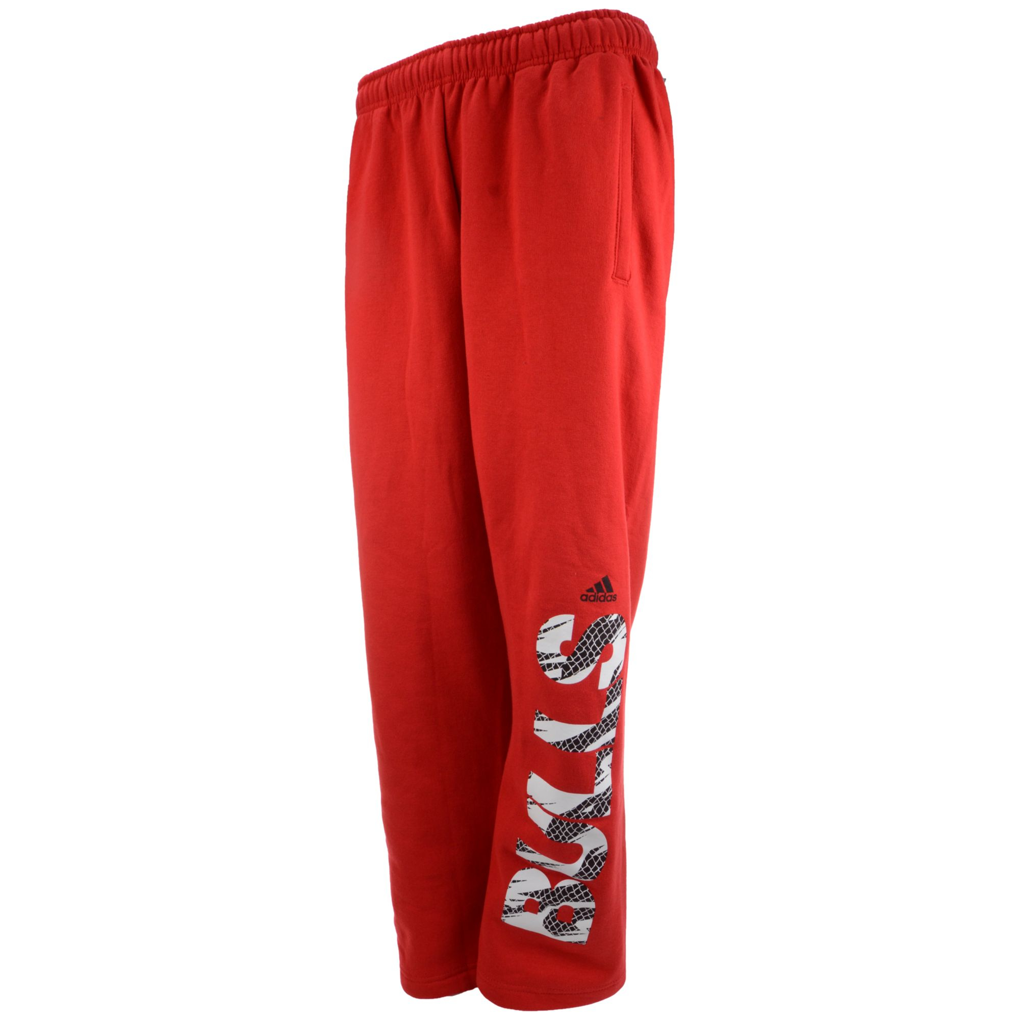 Adidas Mens Chicago Bulls Sweatpants in Red for Men | Lyst