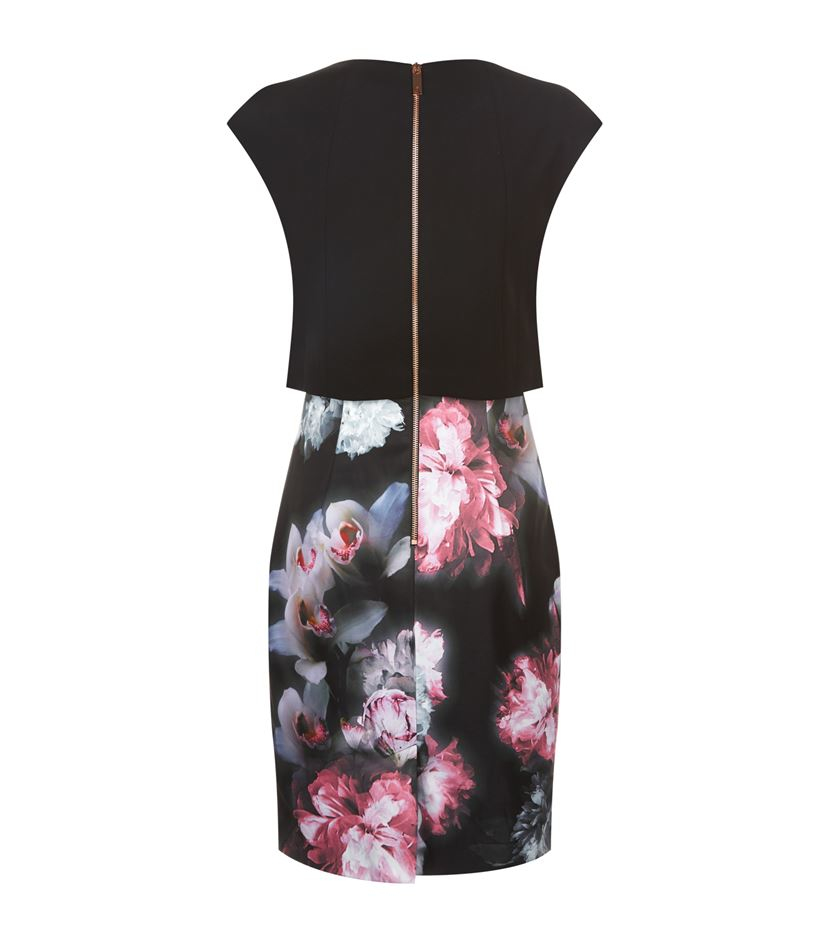 Ted baker Ethereal Posie Overlay Dress | Lyst