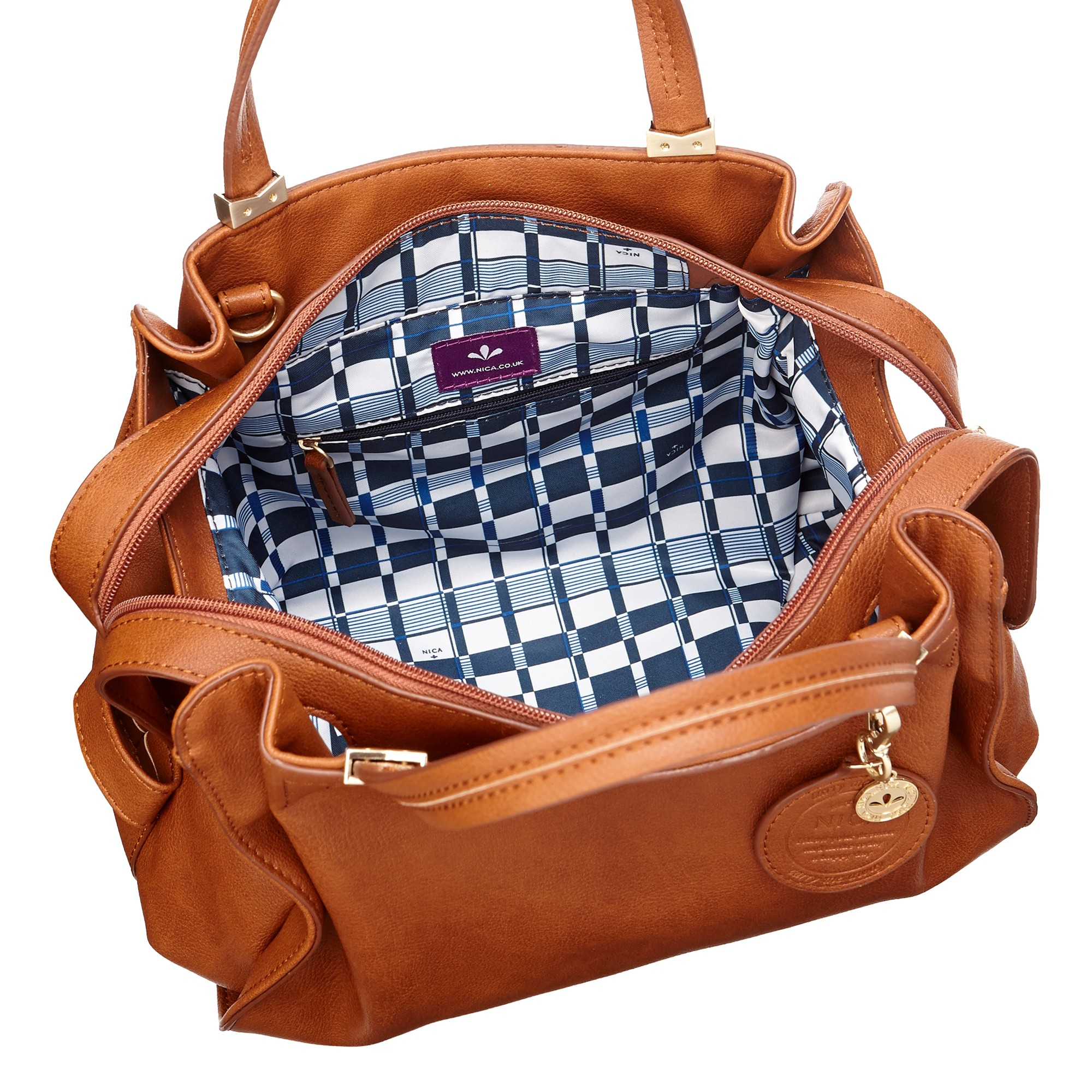 Nica Ava Grab Bag In Brown Lyst Gallery