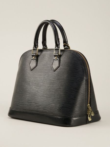 Louis Vuitton &#39;alma&#39; Tote Bag in Black | Lyst