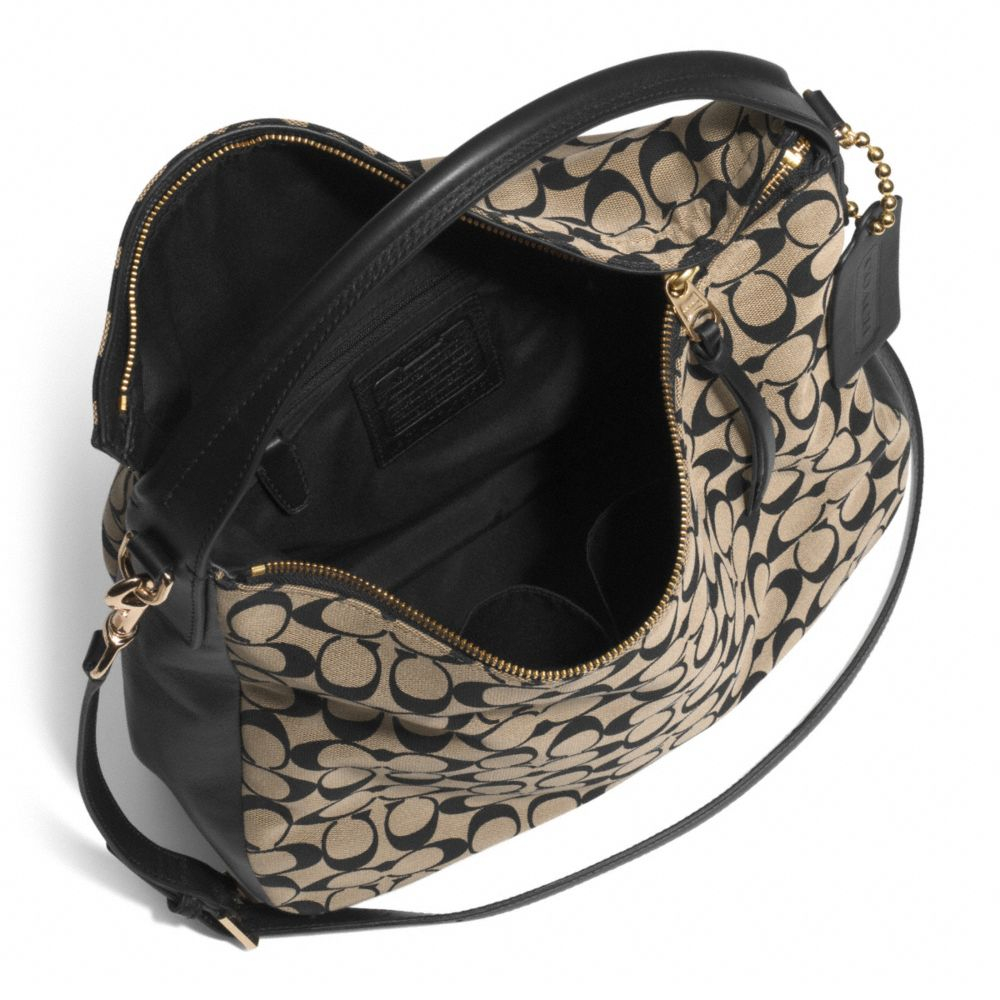 coach hobo fabric