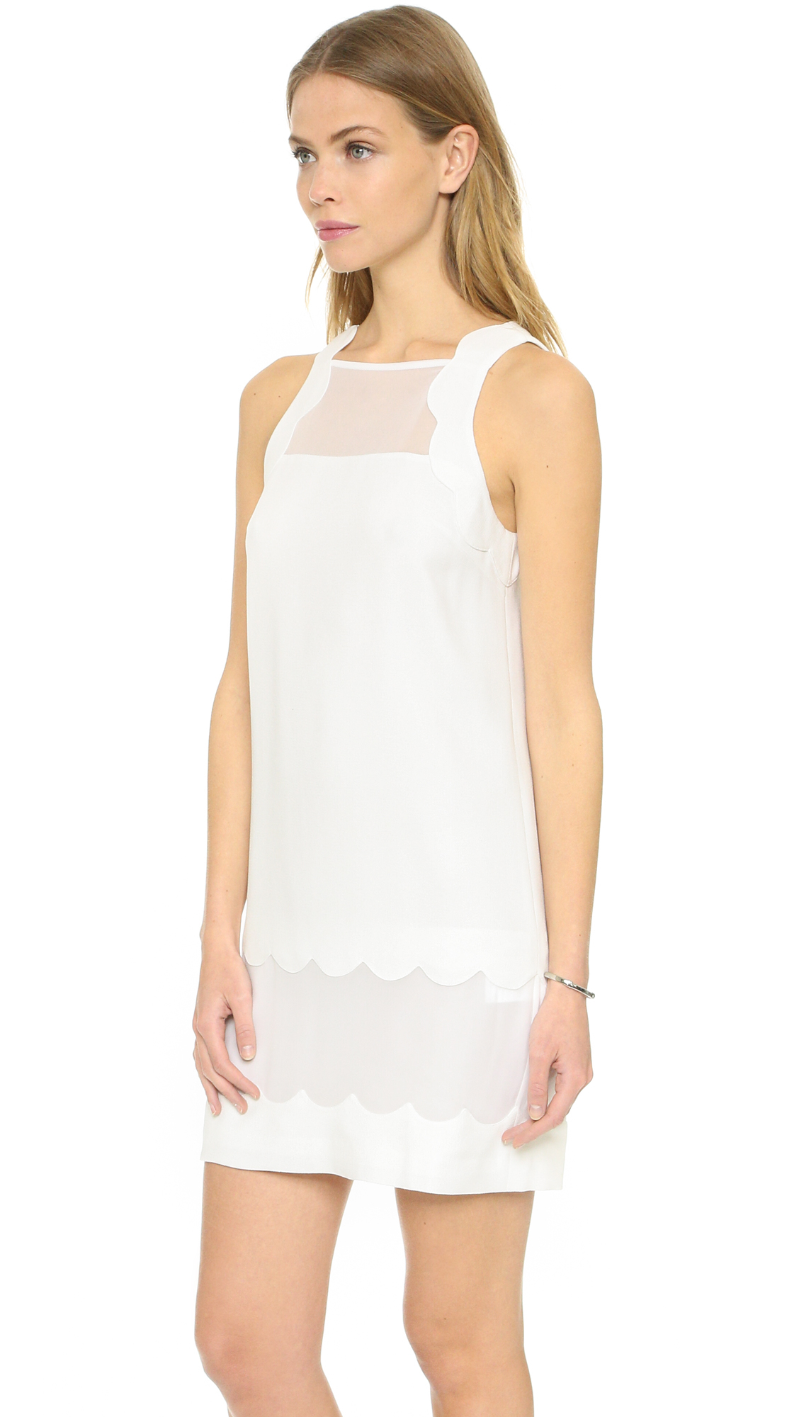 Club Monaco White Dress